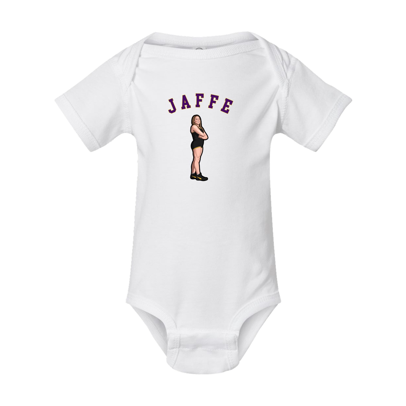 Baby Onesie — Shirsey Arch in White