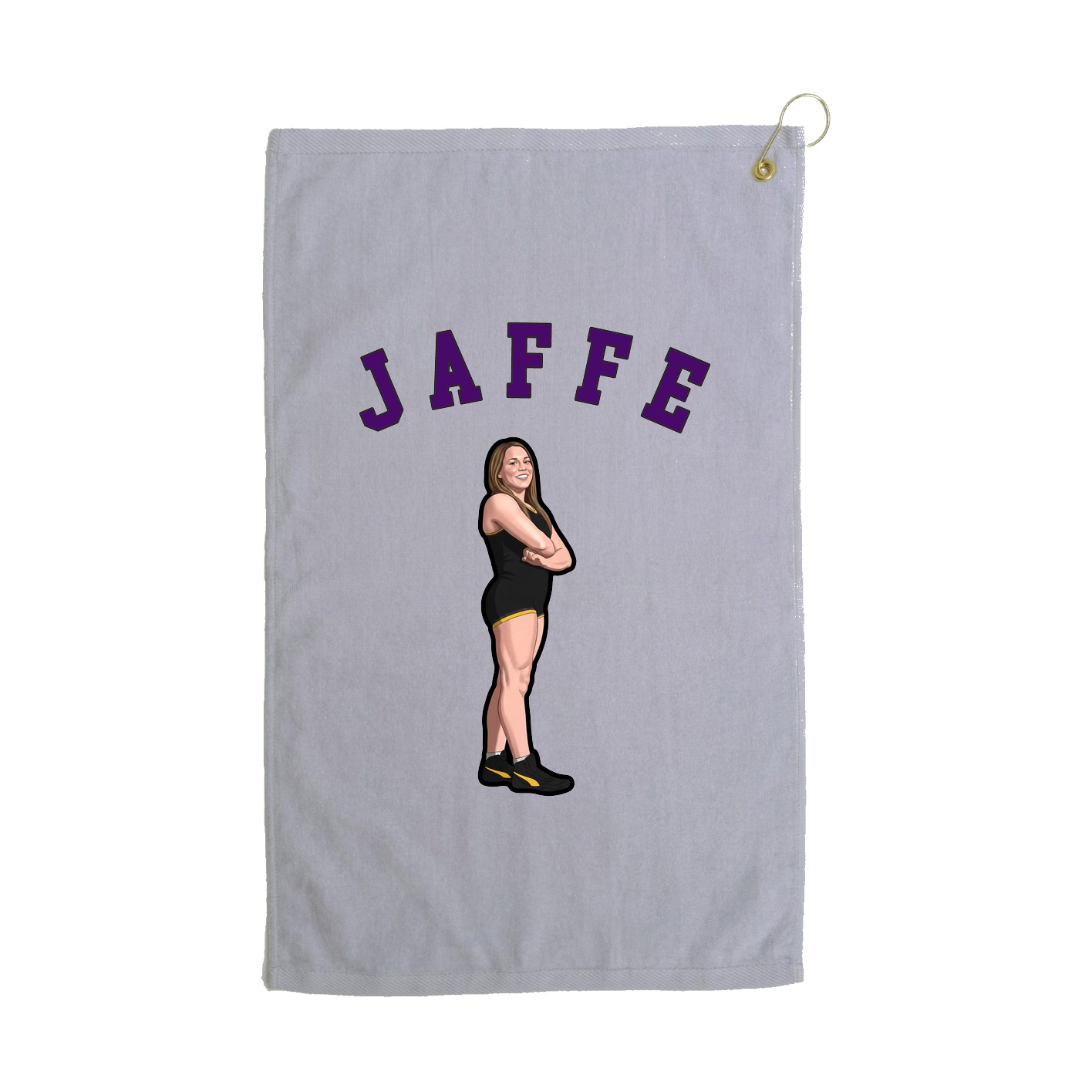 Golf Towel — Shirsey Arch in Grey