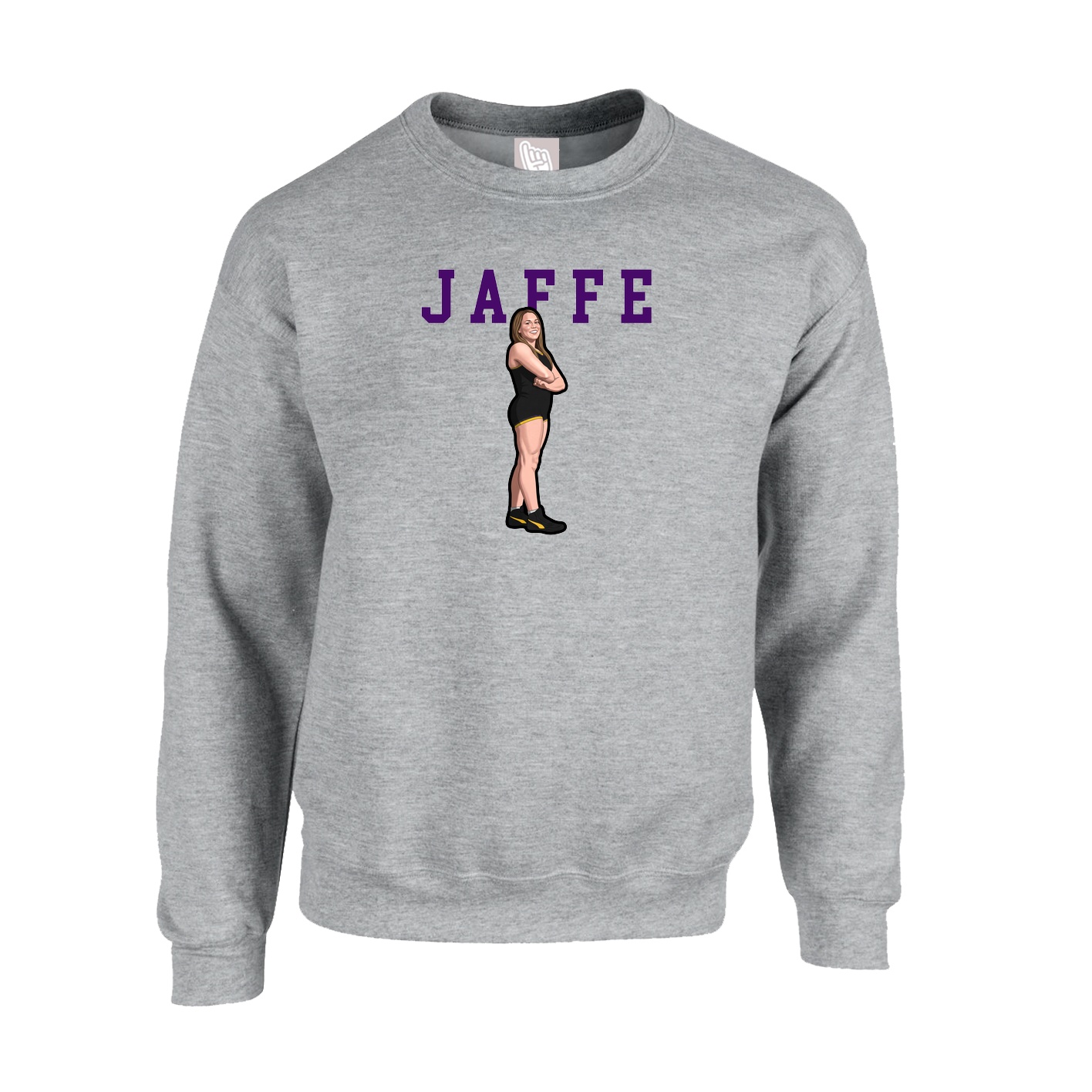 Fleece Crew — Shirsey in Grey