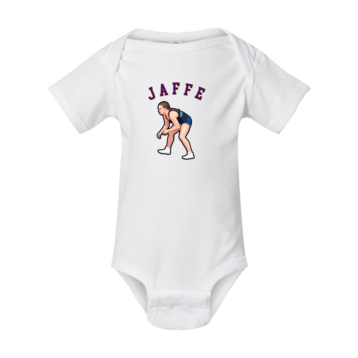 Baby Onesie — Shirsey Arch in White