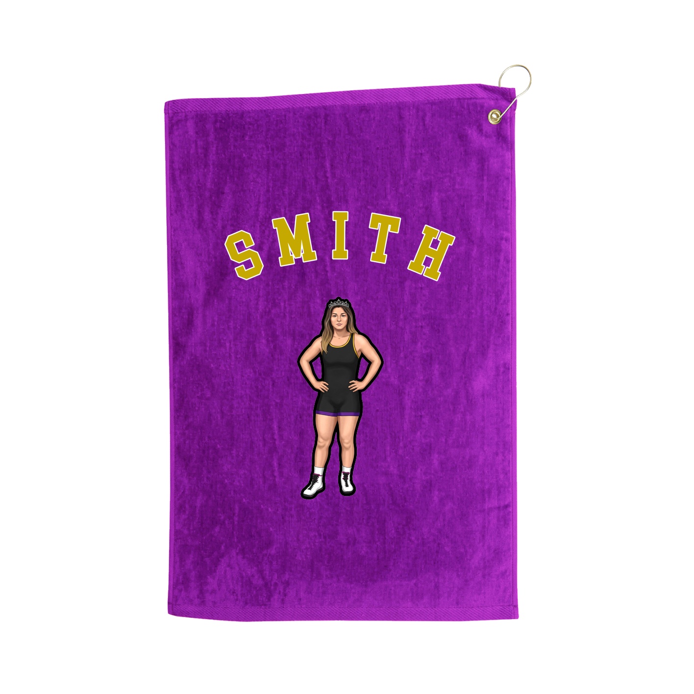 Golf Towel — Shirsey Arch in Purple