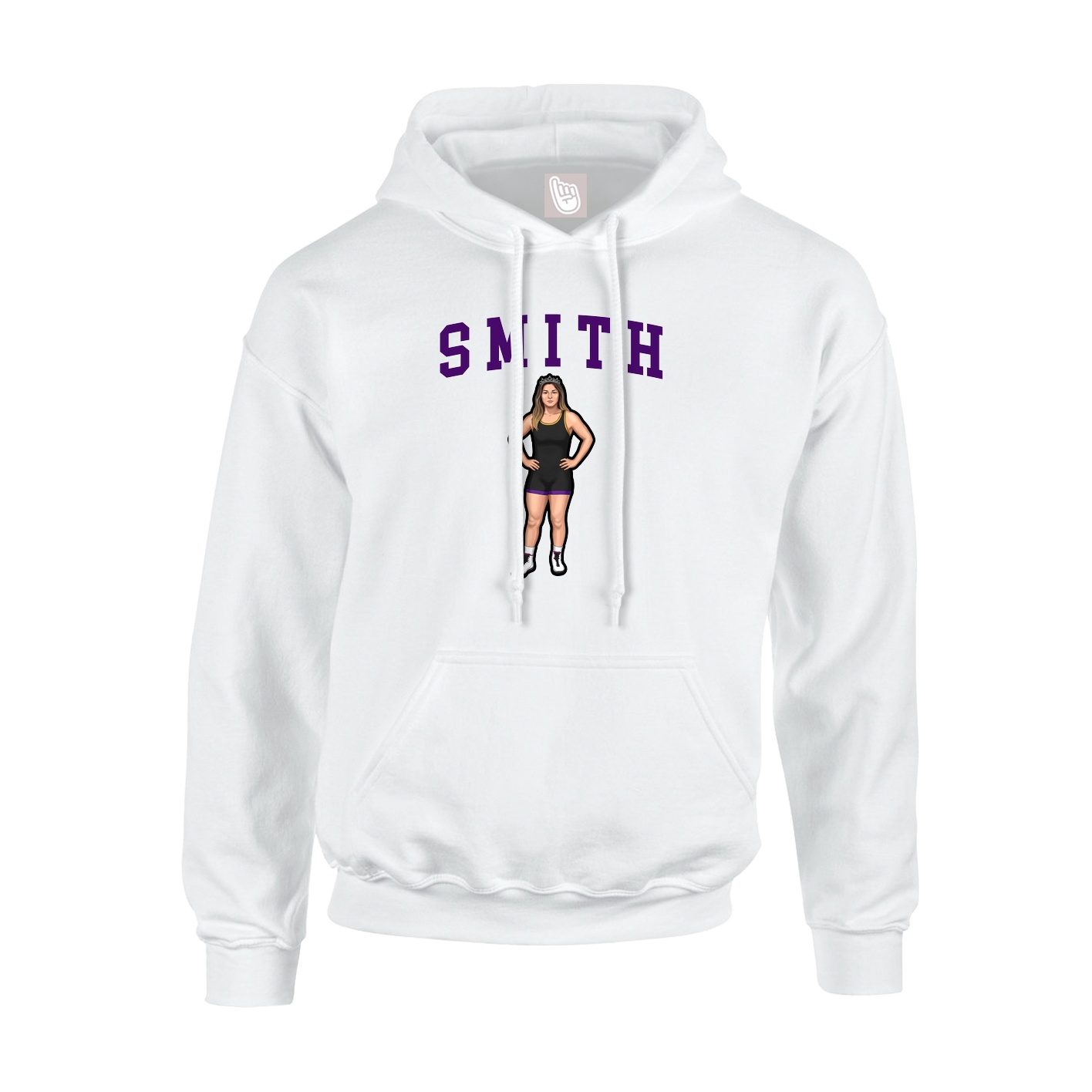 Youth Hoodie — Shirsey in White