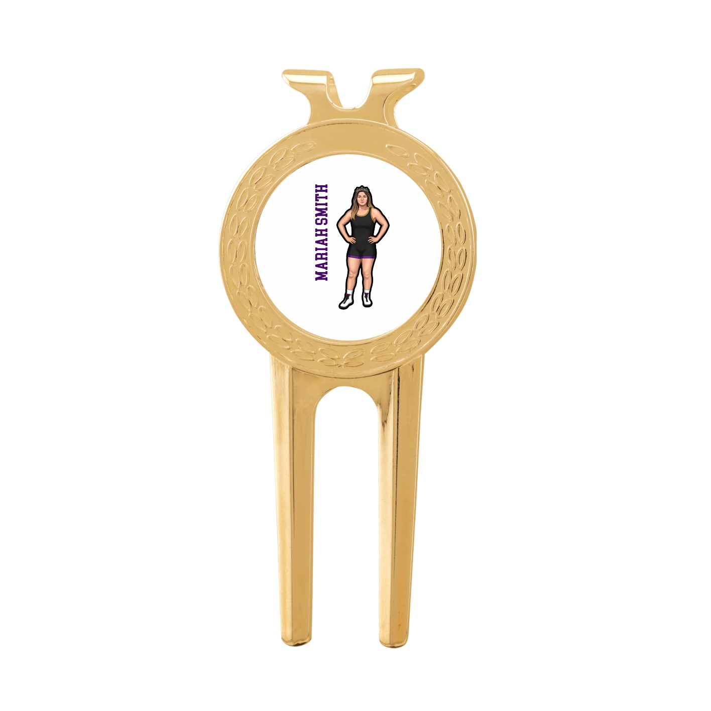 Divot Tool with Ball Marker — Name Vertical in Classic