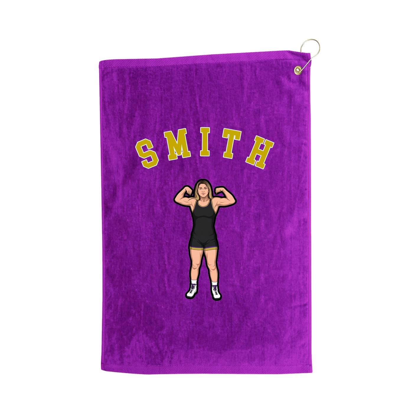 Golf Towel — Shirsey Arch in Purple