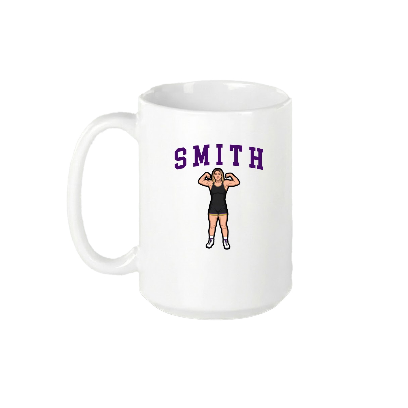 15oz Coffee Mug — Shirsey in White