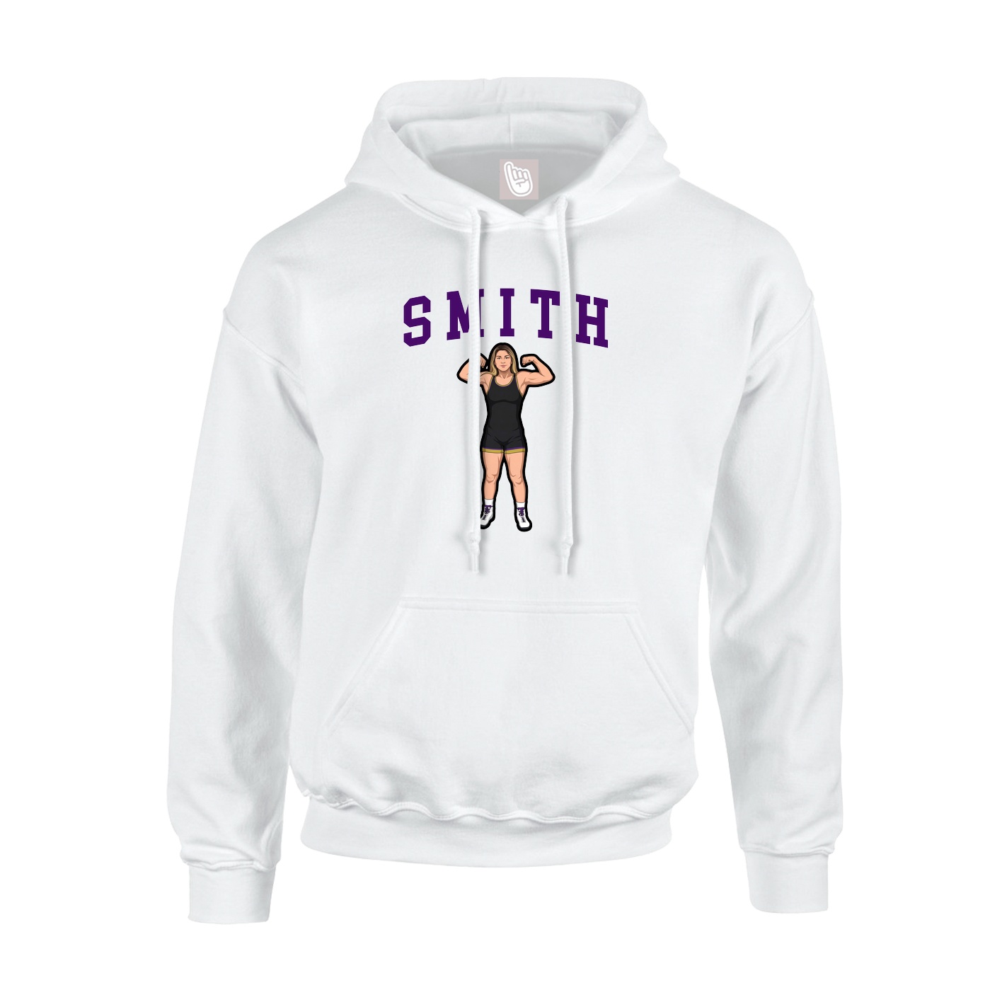 Youth Hoodie — Shirsey in White