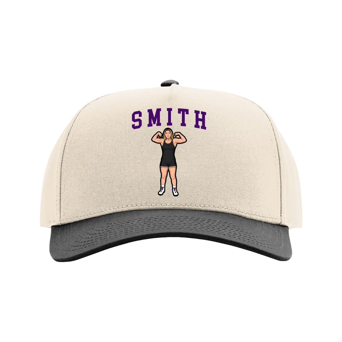 Full Fabric Five-Panel Champ Cap
