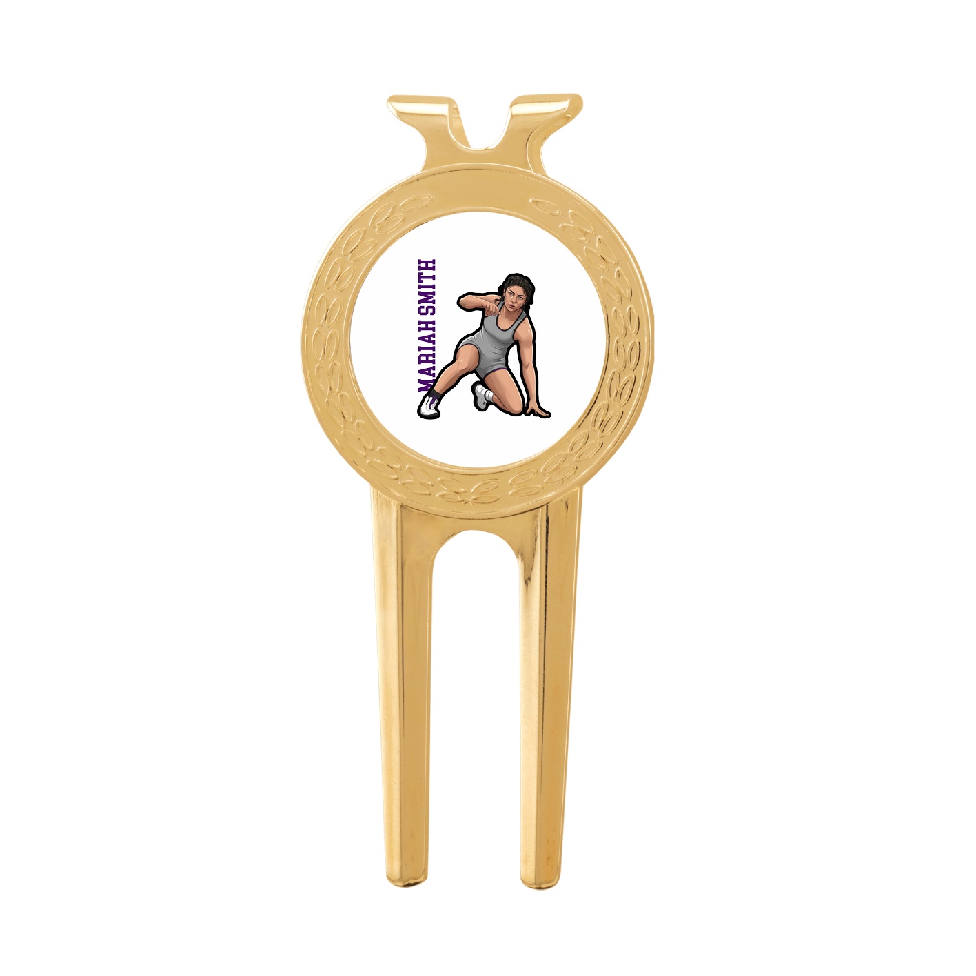 Divot Tool with Ball Marker — Name Vertical in Classic