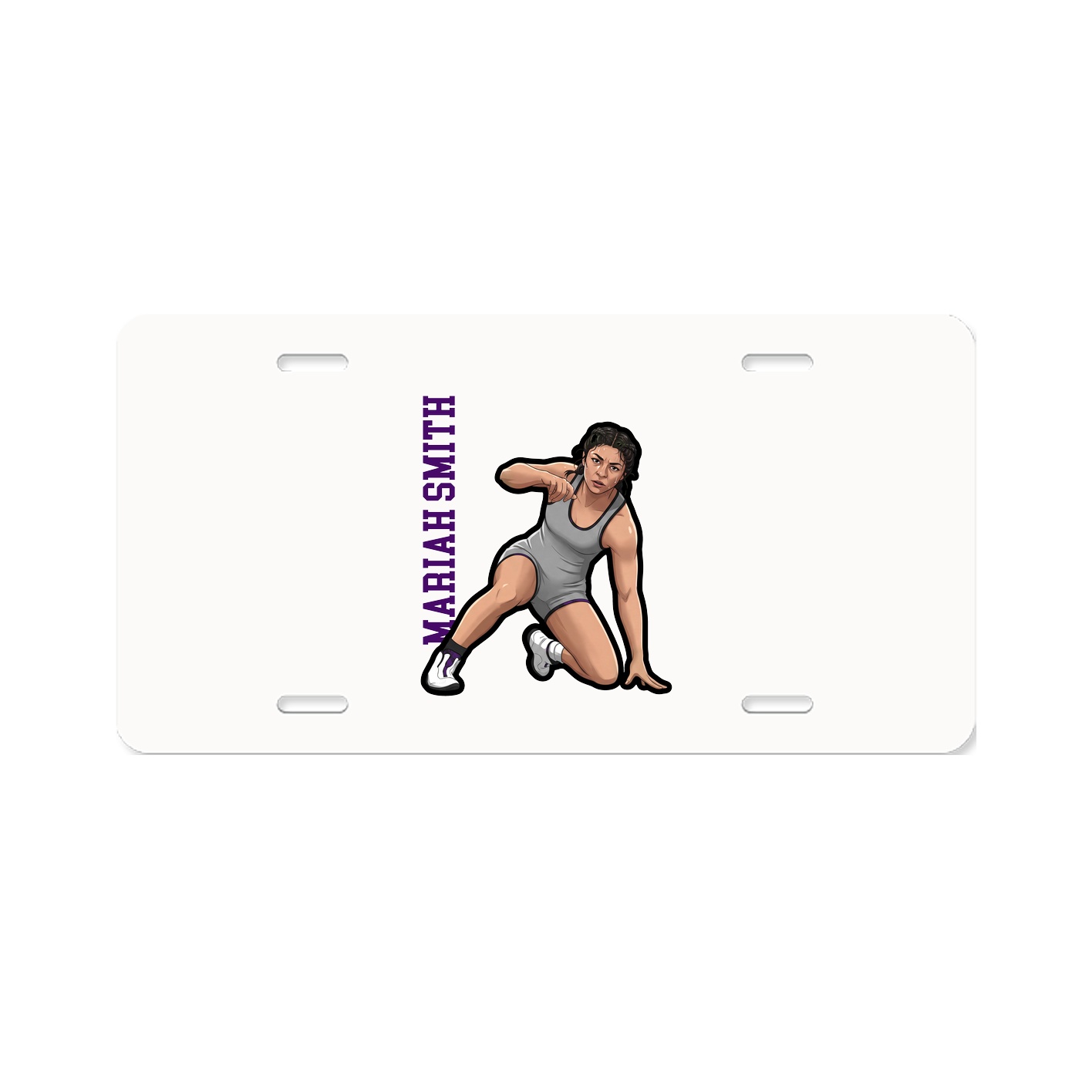 Aluminum License Plate