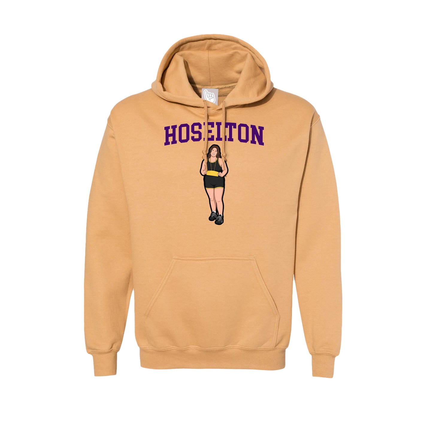Hoodie — Shirsey in Vegas Gold