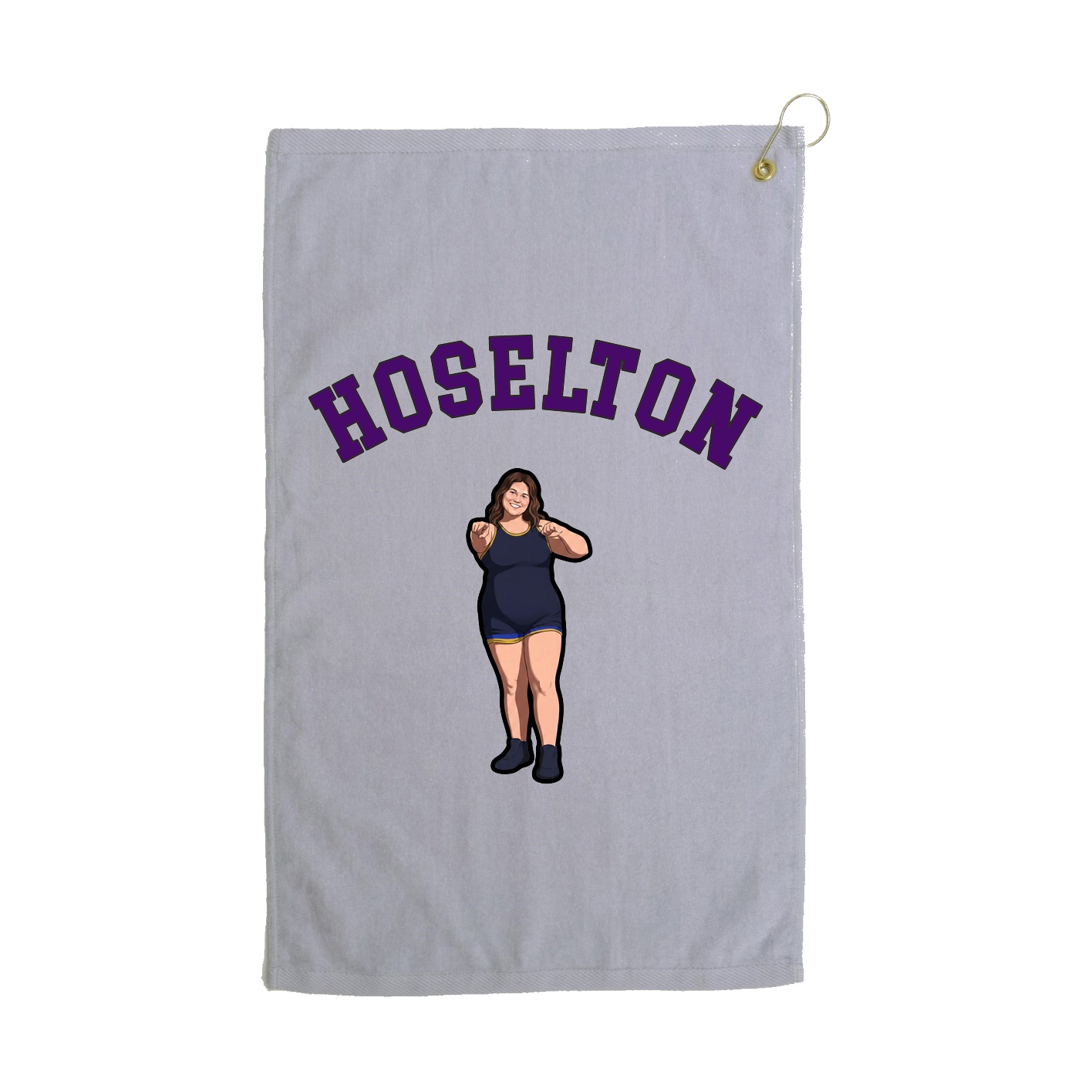 Golf Towel — Shirsey Arch in Grey