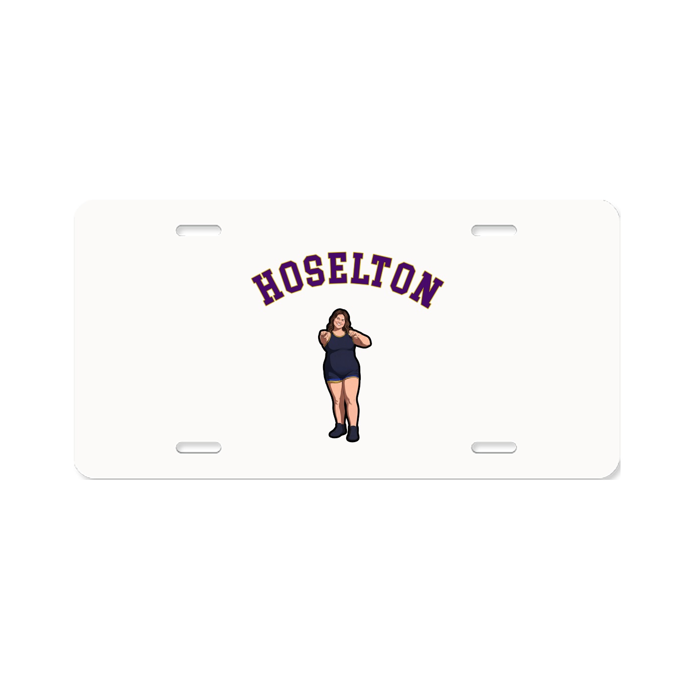 License Plate — Shirsey Arch in Classic
