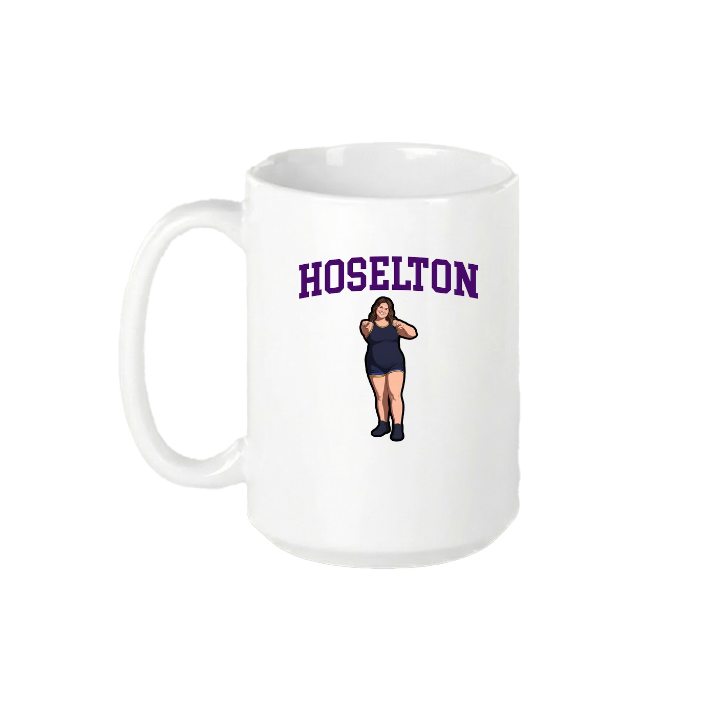 15oz Coffee Mug — Shirsey in White