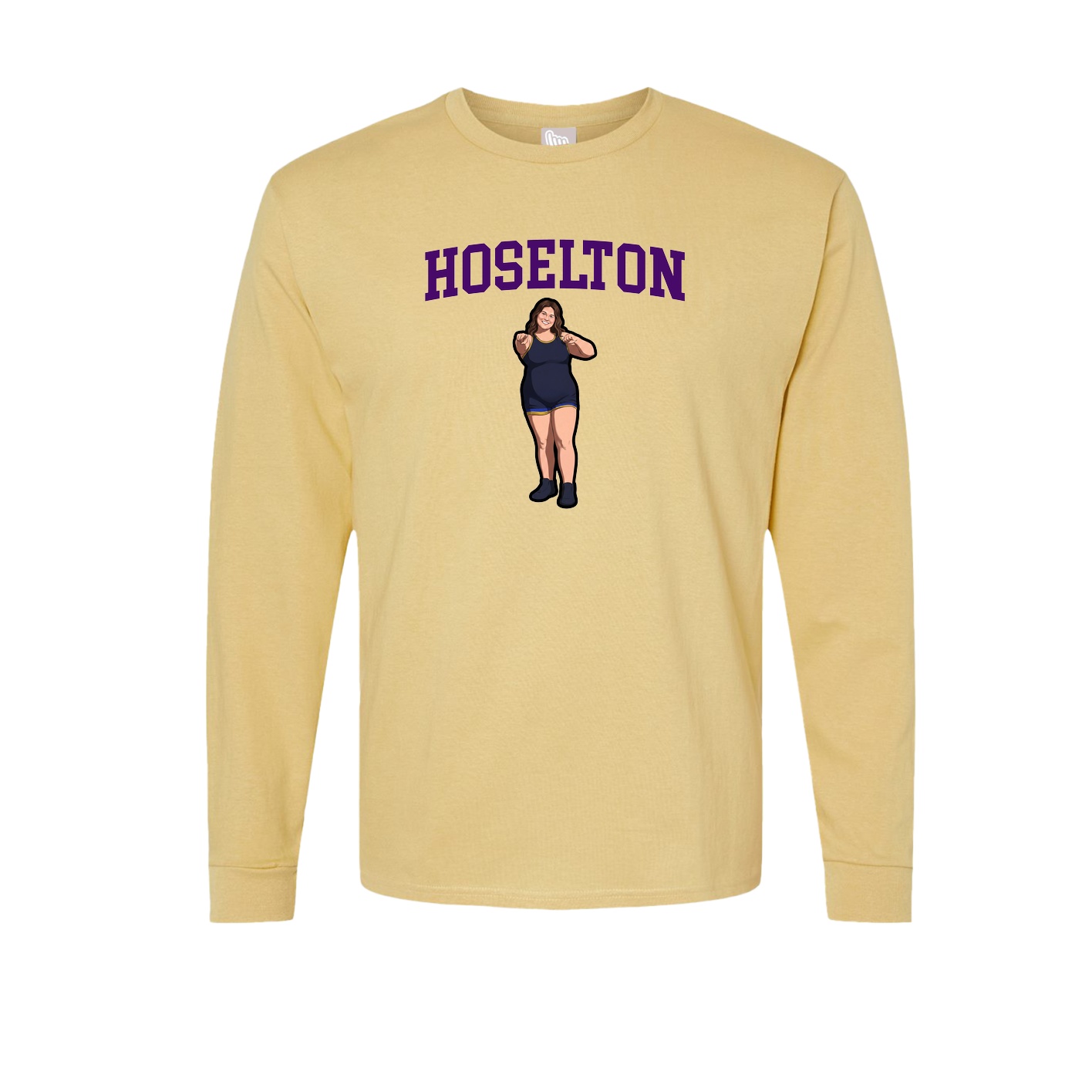Long Sleeve Tee — Shirsey in Vegas Gold