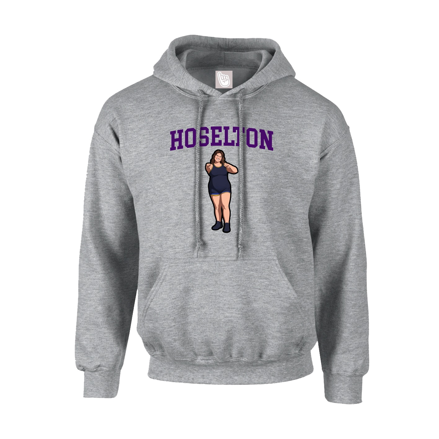 Hoodie — Shirsey in Grey