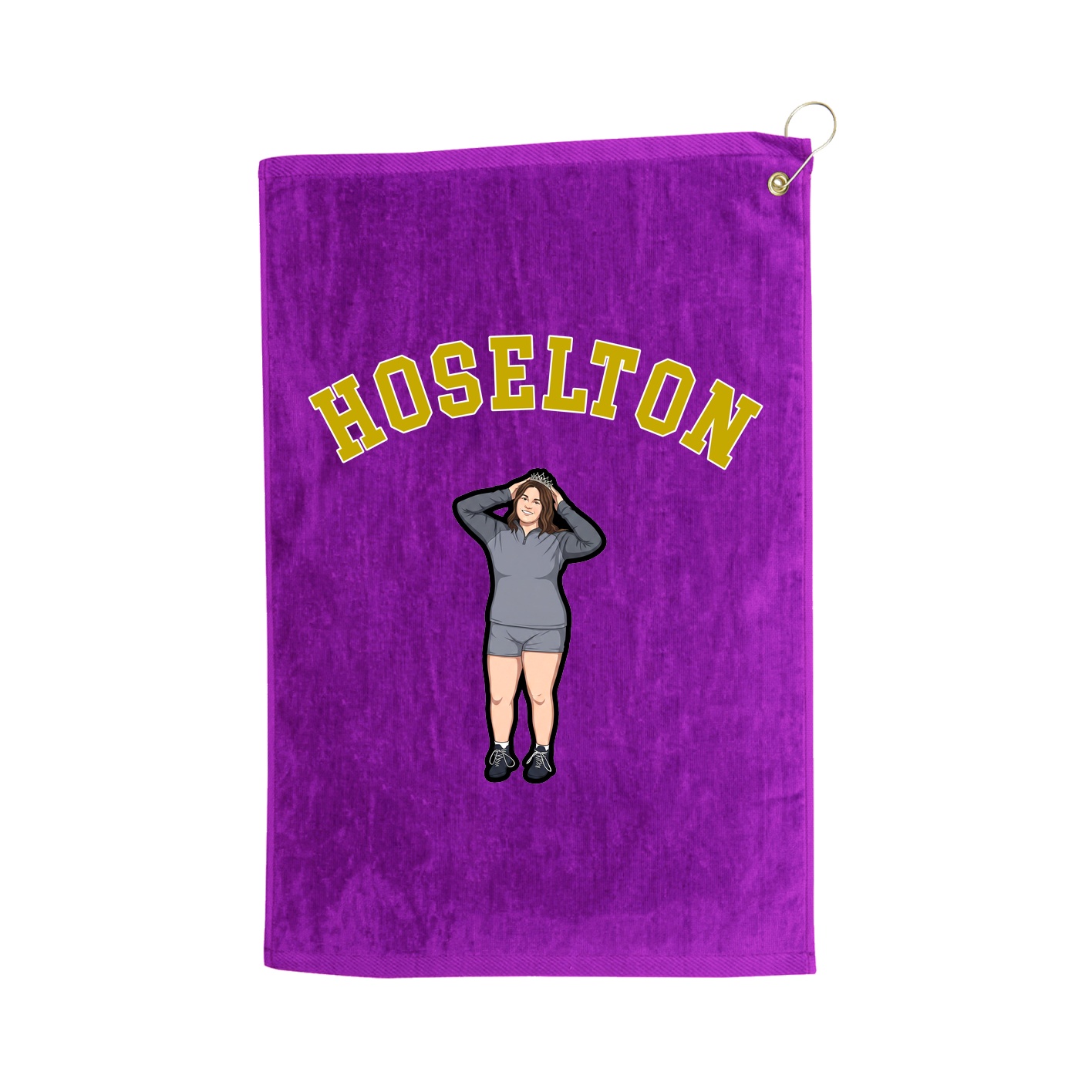 Golf Towel — Shirsey Arch in Purple