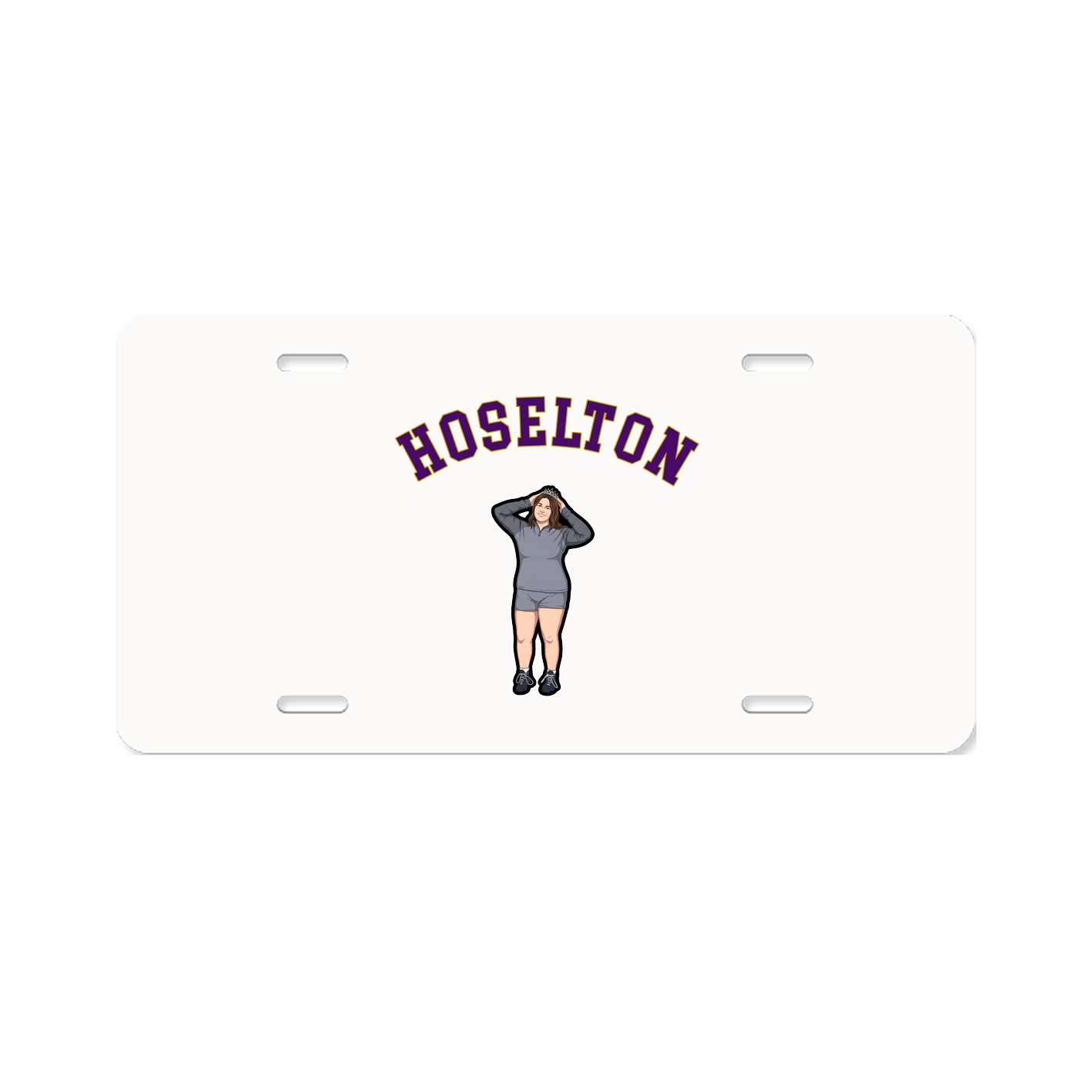 License Plate — Shirsey Arch in Classic