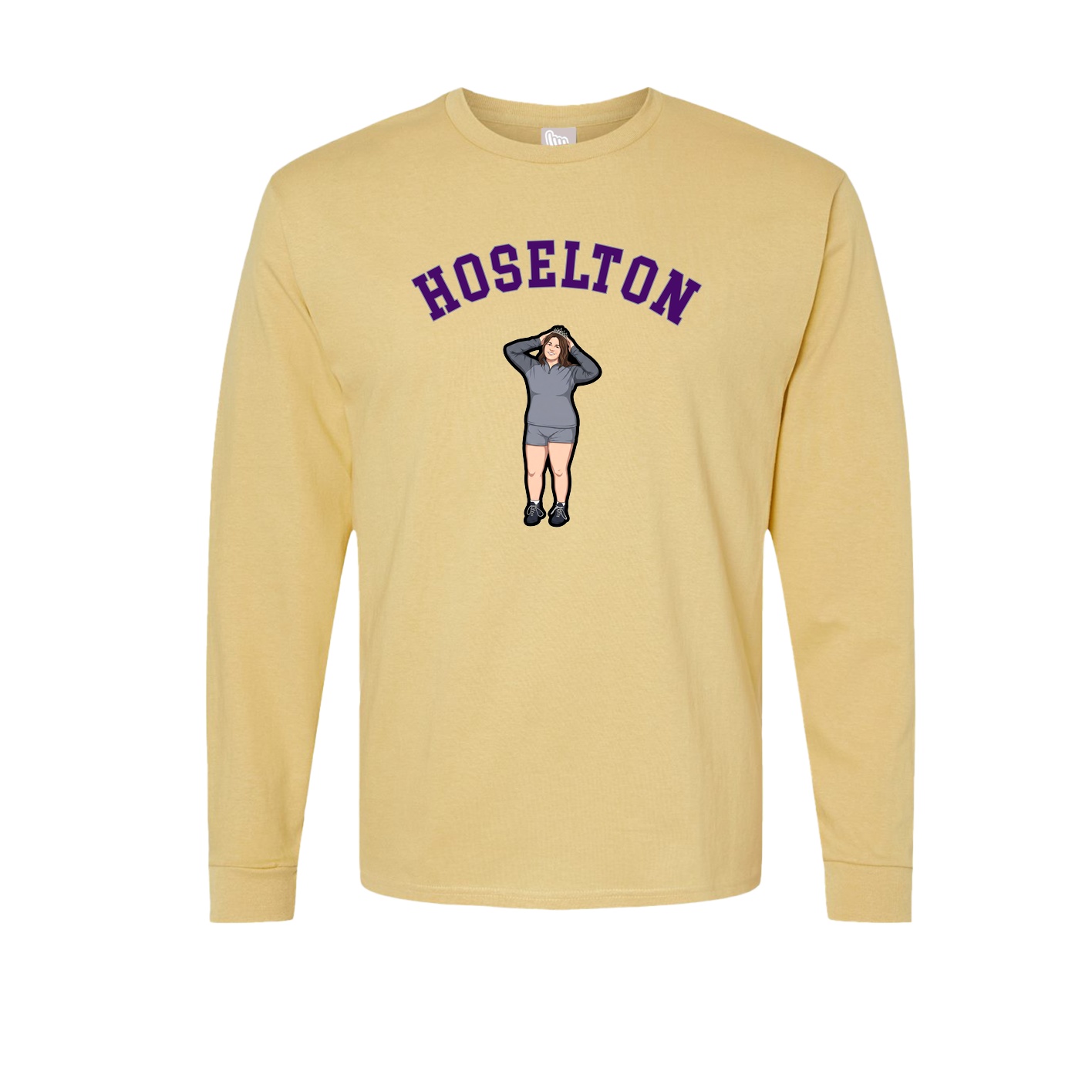 Long Sleeve Tee — Shirsey Arch in Vegas Gold