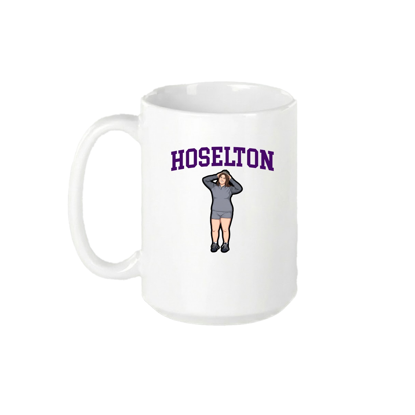 15oz Coffee Mug — Shirsey in White