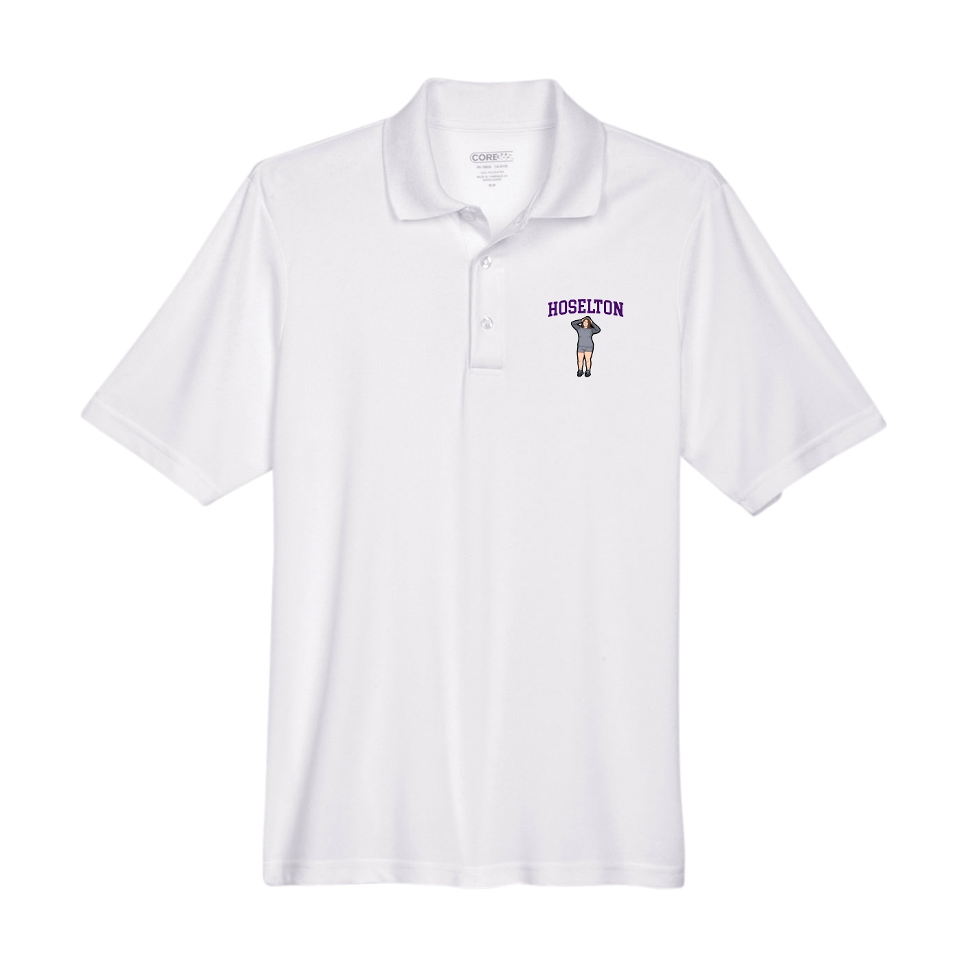 Performance Polo — Shirsey in White