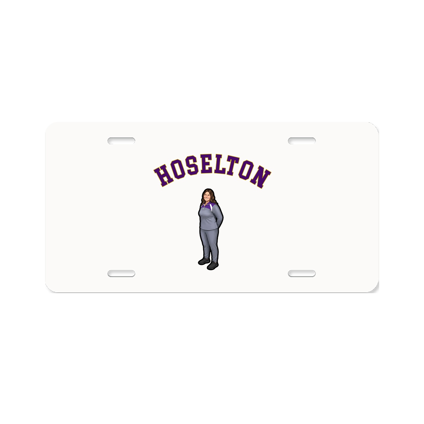 License Plate — Shirsey Arch in Classic
