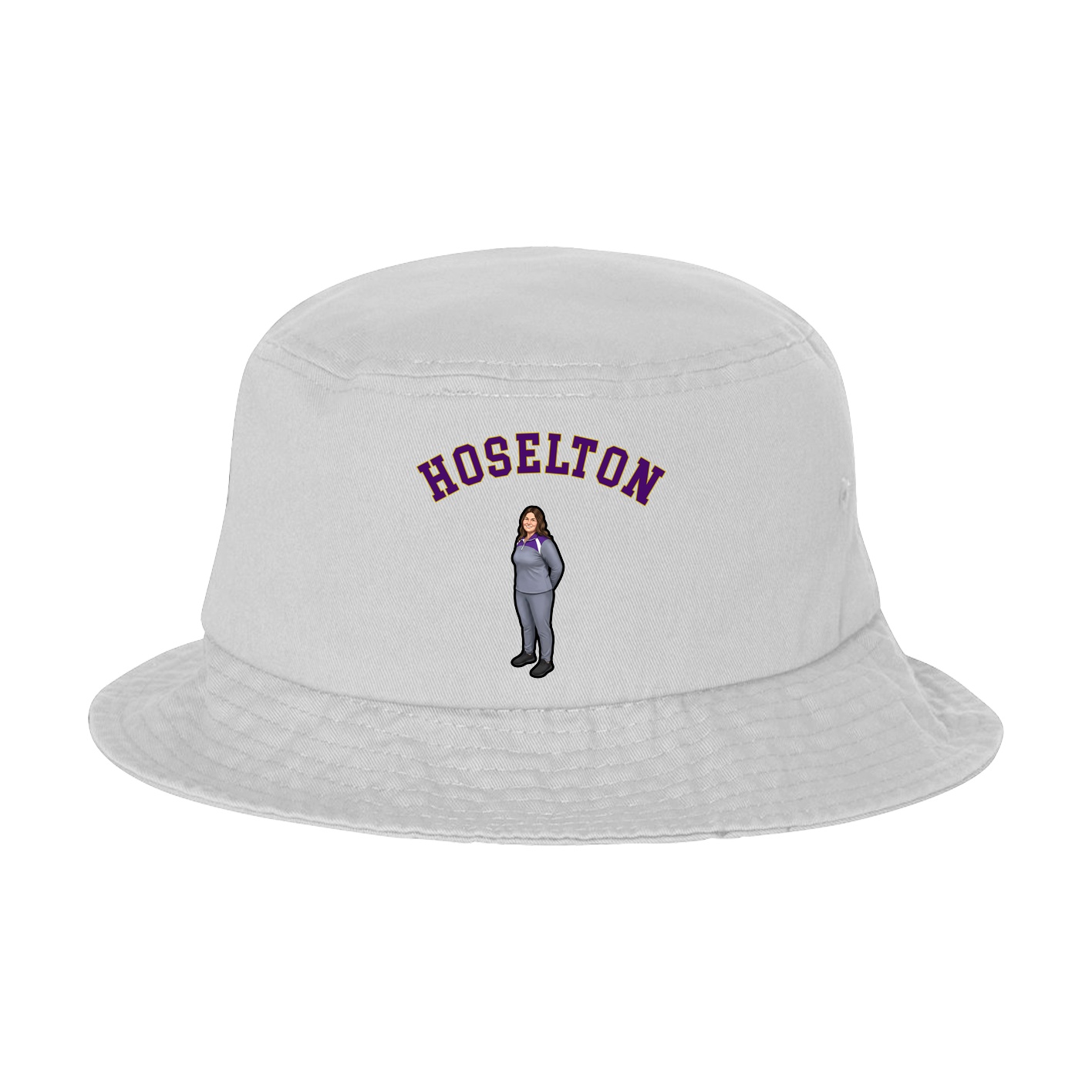 Bucket Cap — Shirsey Arch in White
