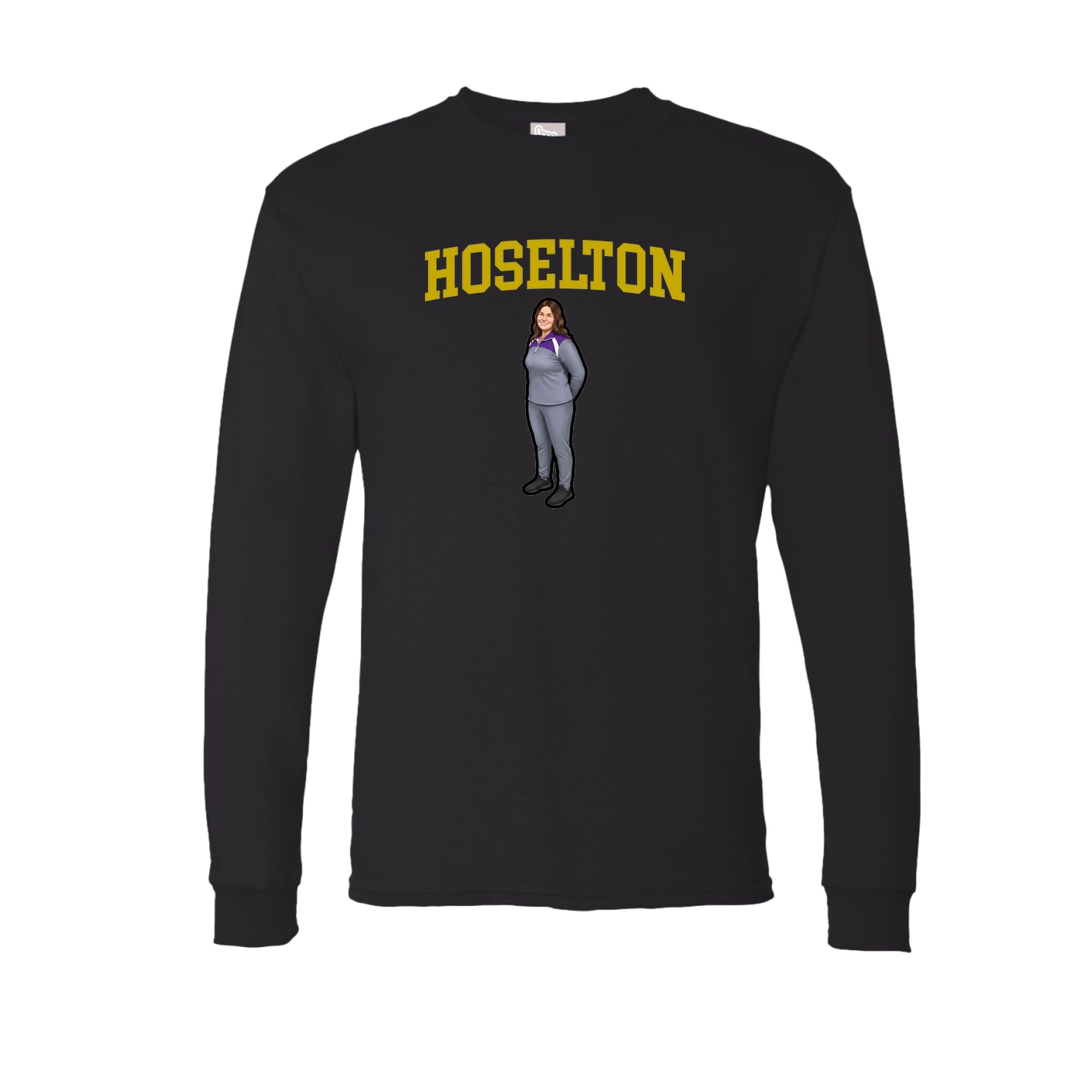 Long Sleeve Tee — Shirsey in Black