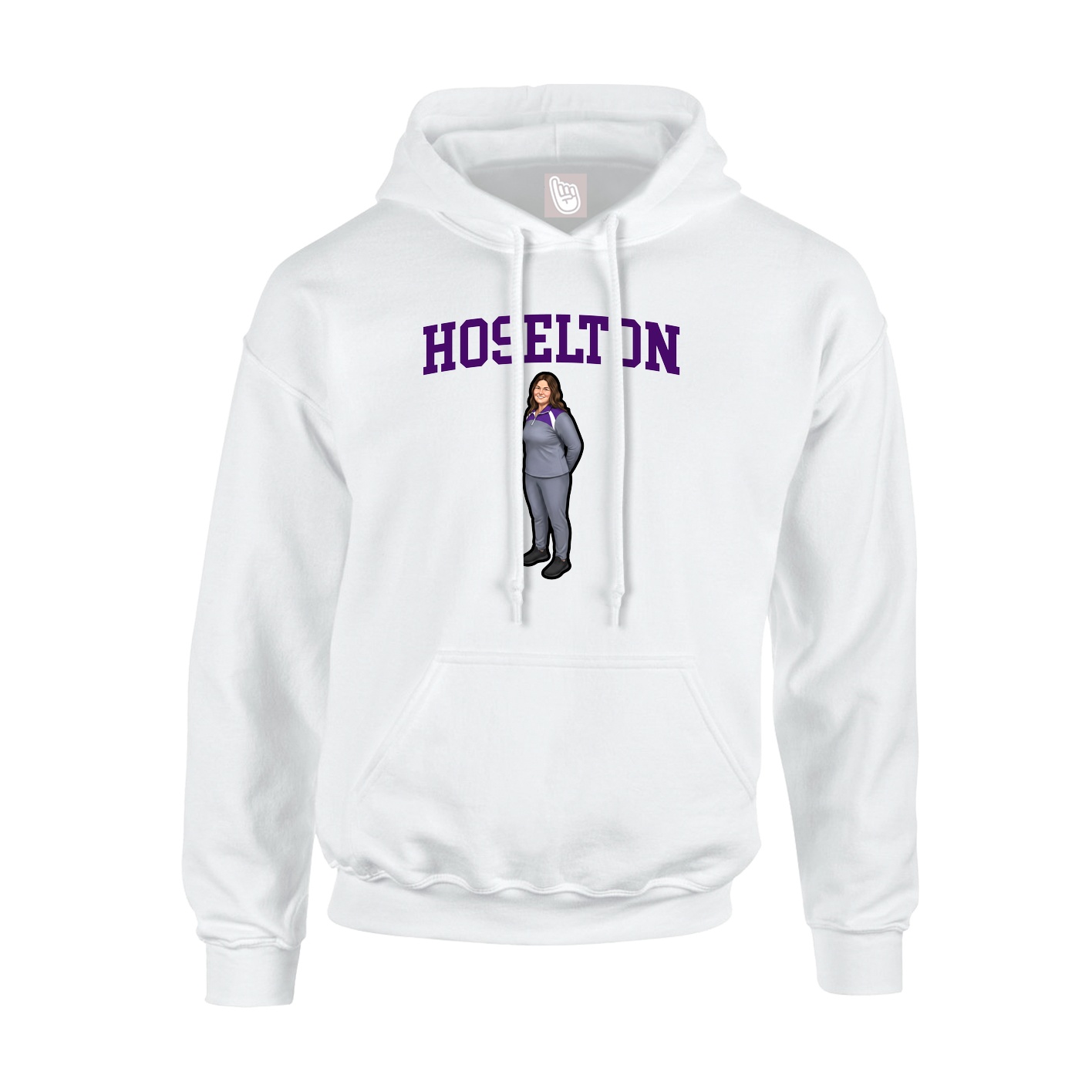 Hoodie — Shirsey in White