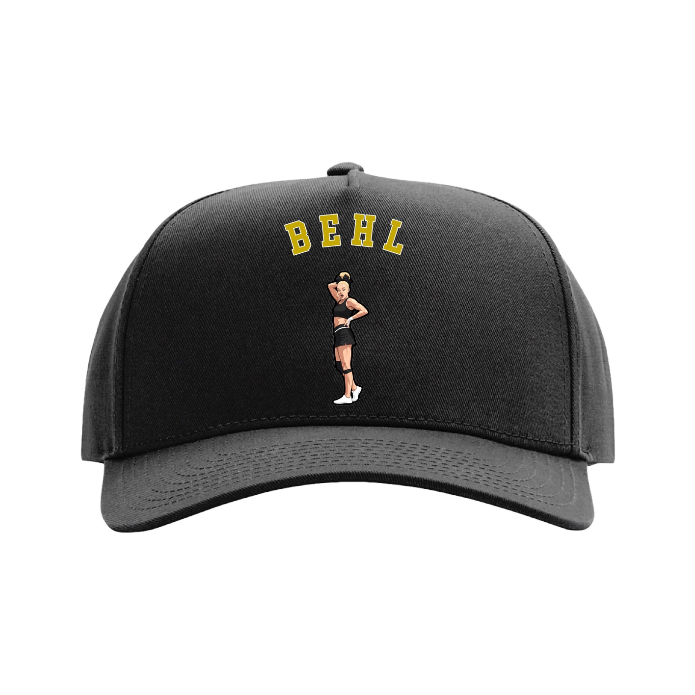 Full Fabric Five-Panel Champ Cap