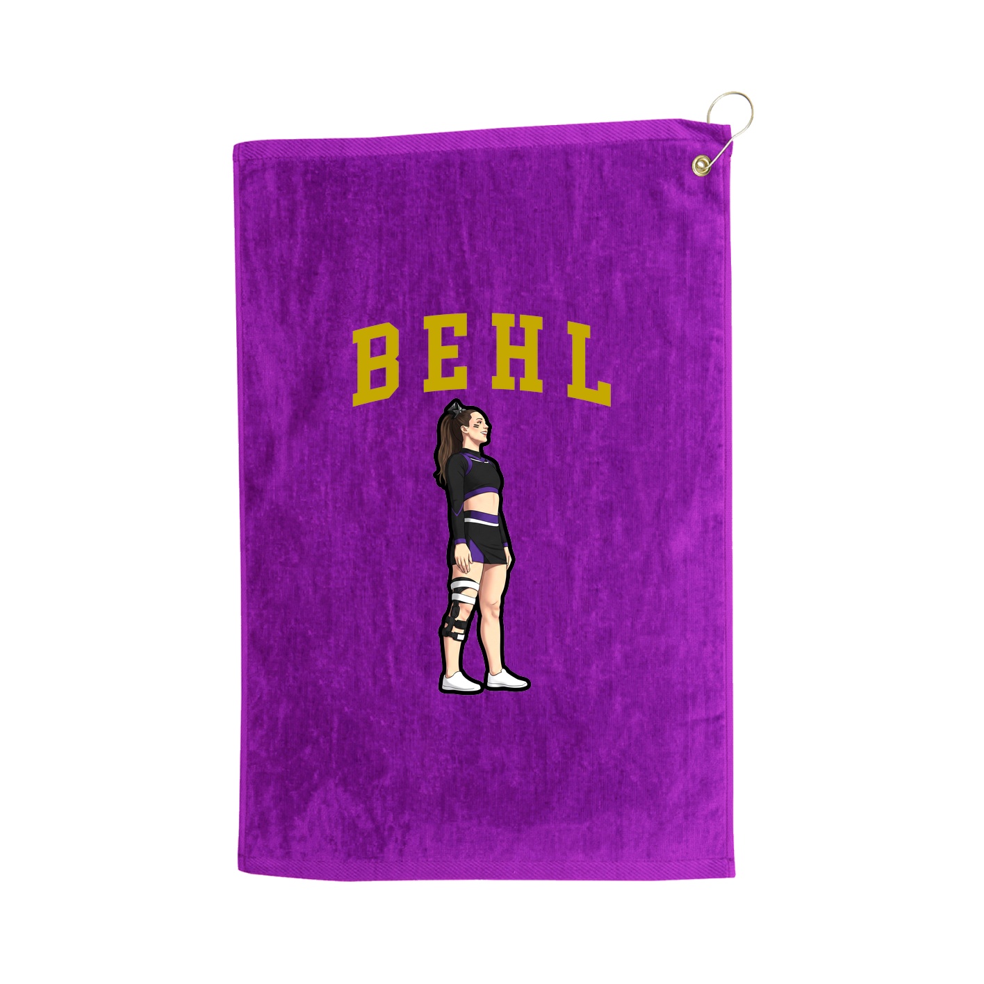 Terry Velour Golf Towel