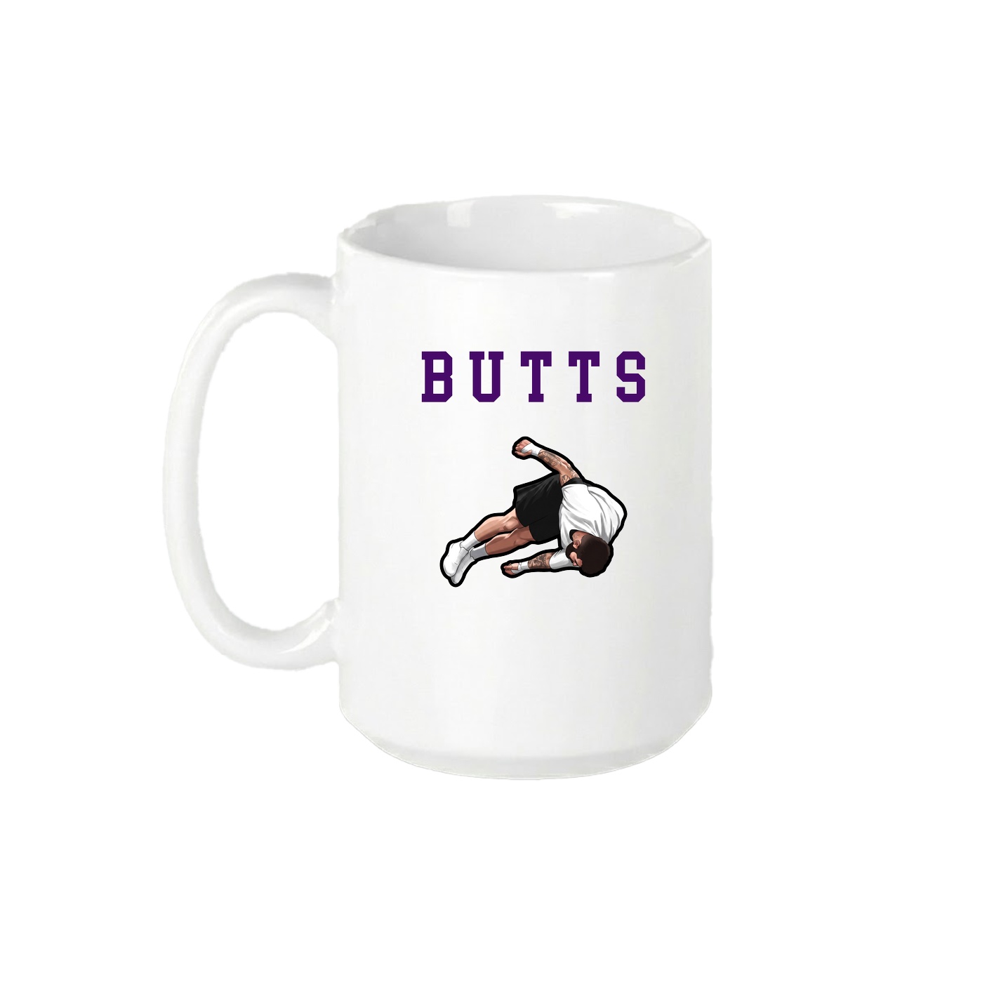 15oz Coffee Mug — Shirsey in White