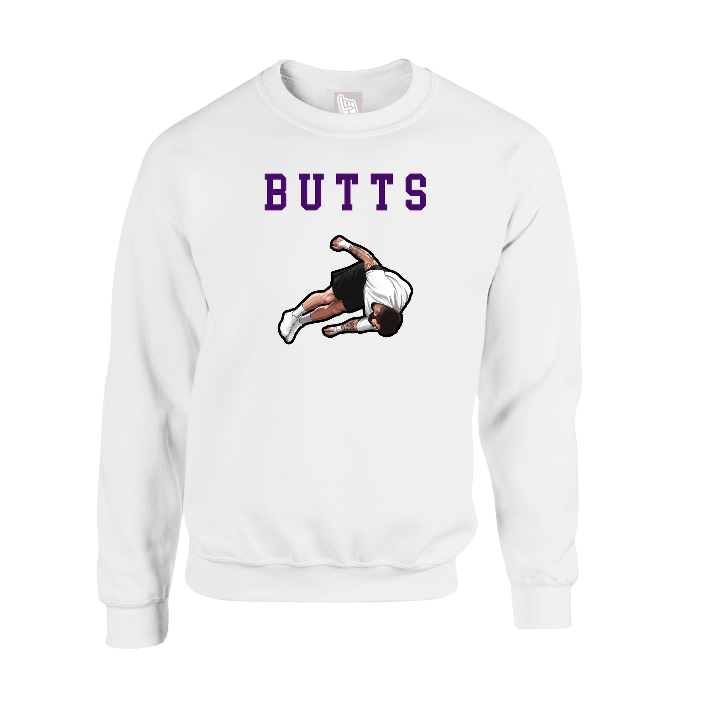 Fleece Crew — Shirsey in White