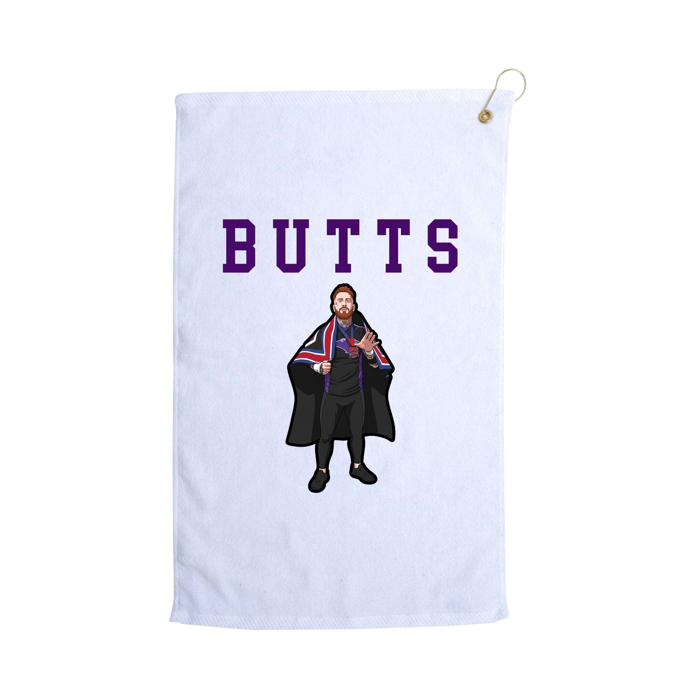 Golf Towel — Shirsey in White