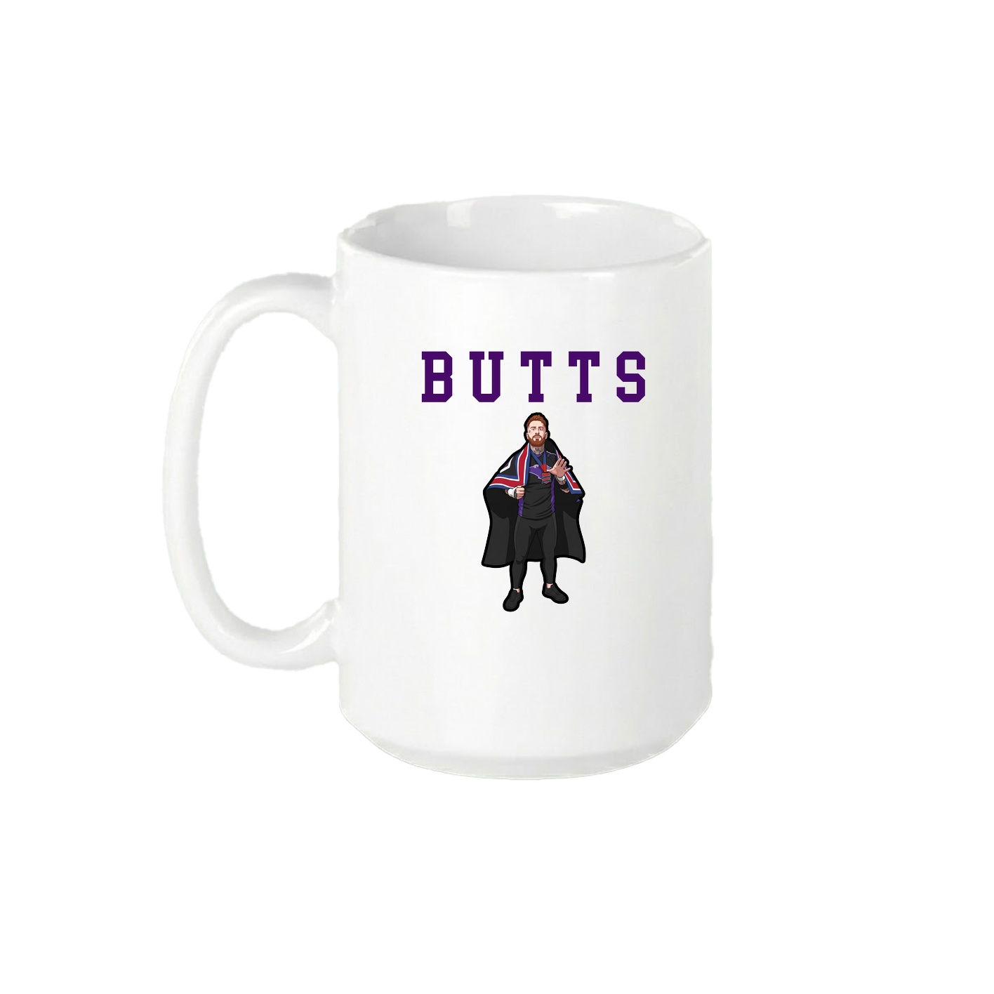 15oz Coffee Mug — Shirsey in White