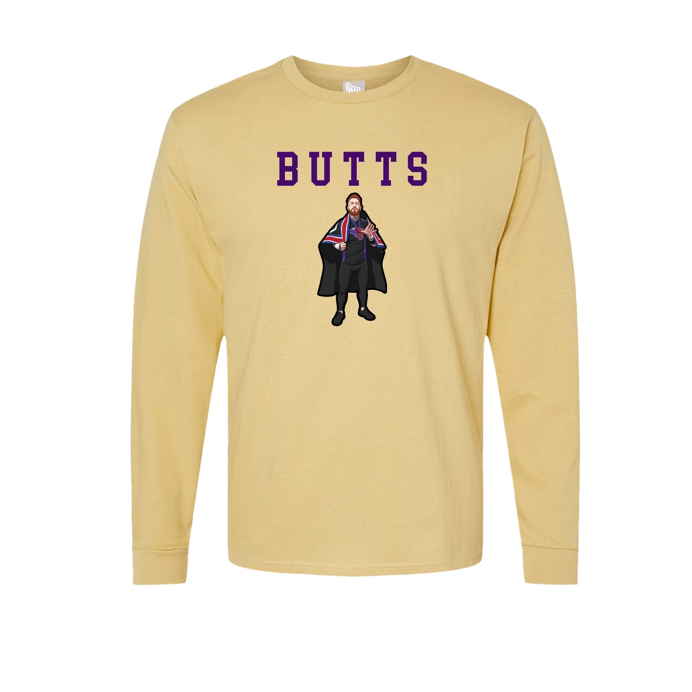 Long Sleeve Tee — Shirsey in Vegas Gold