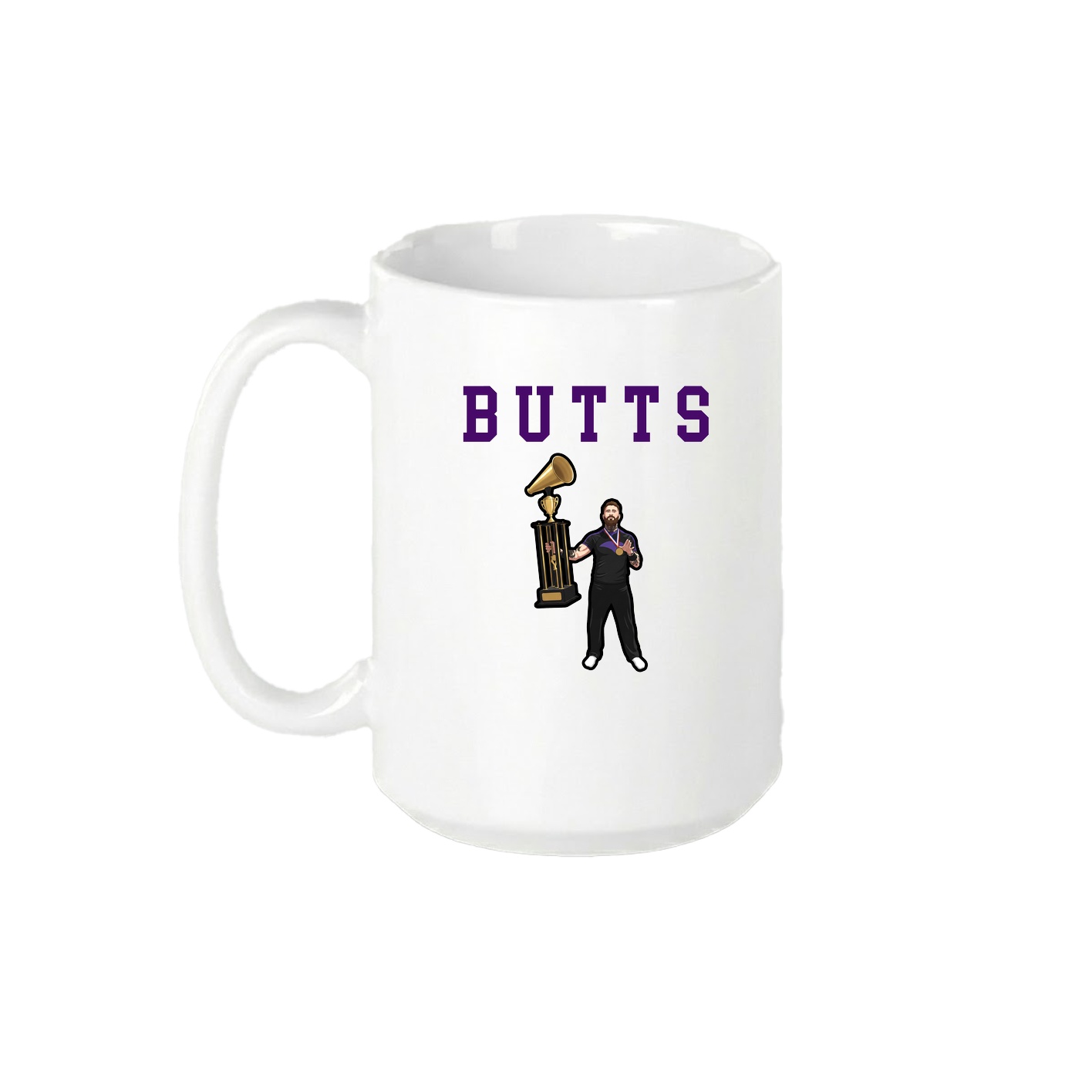 15oz Coffee Mug — Shirsey in White