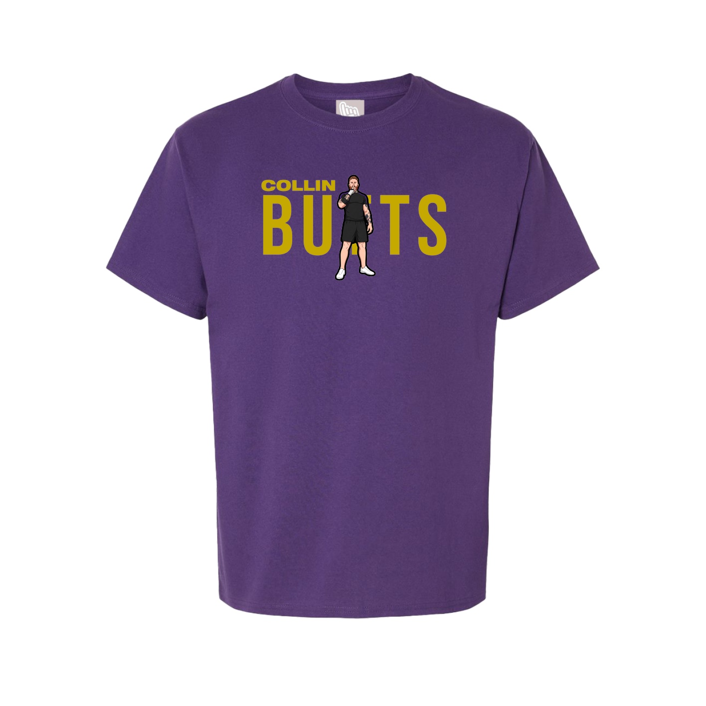 Youth Tee — Player Name in Purple