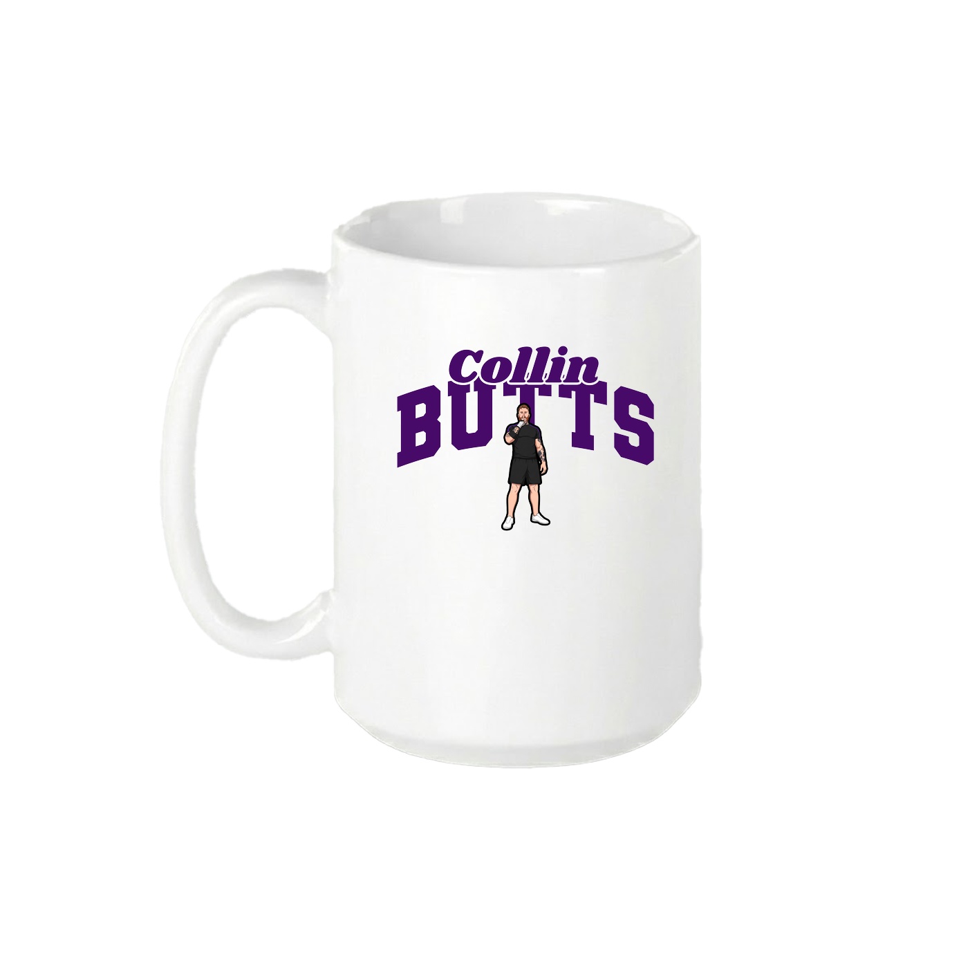 15oz Coffee Mug — Signature Arch in White
