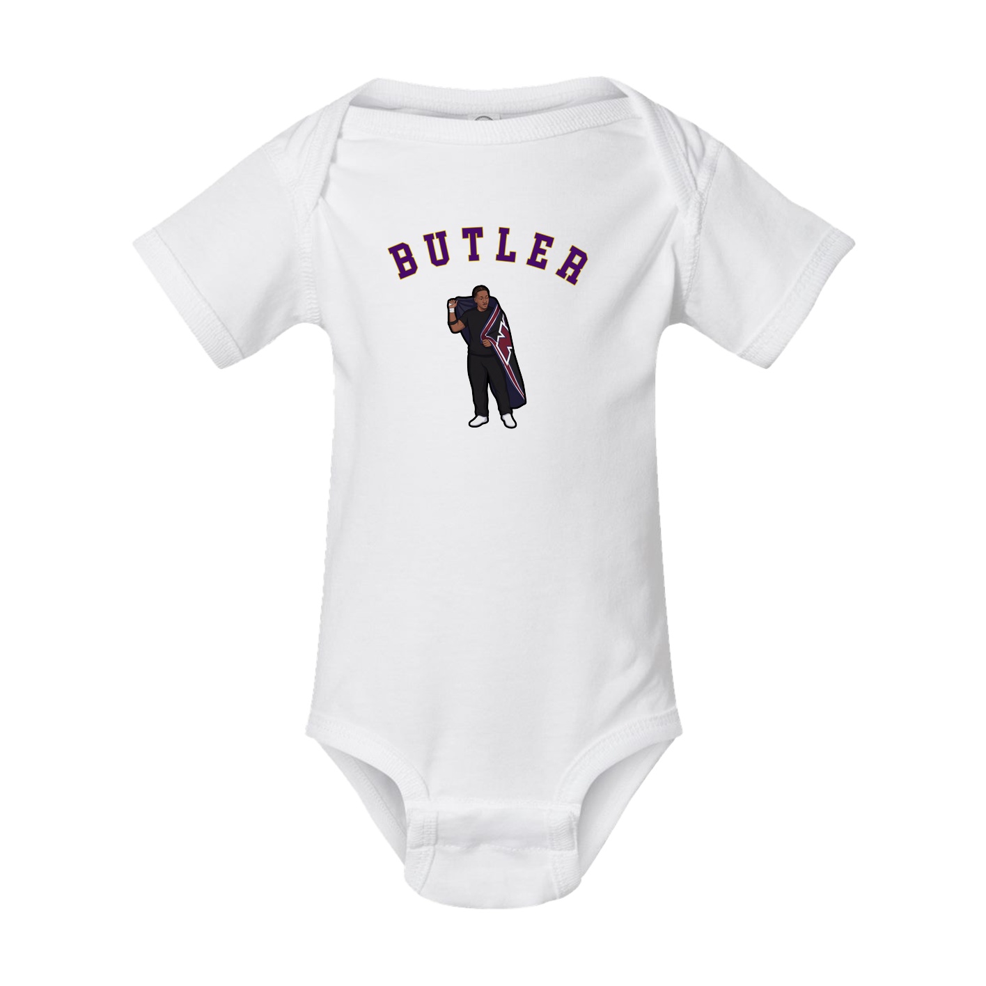 Baby Onesie — Shirsey Arch in White