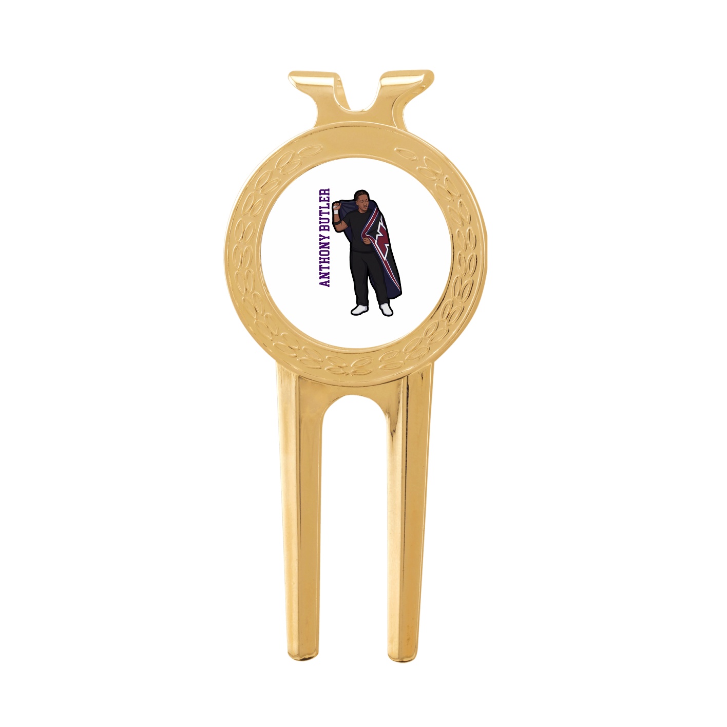 Divot Tool with Ball Marker — Name Vertical in Classic