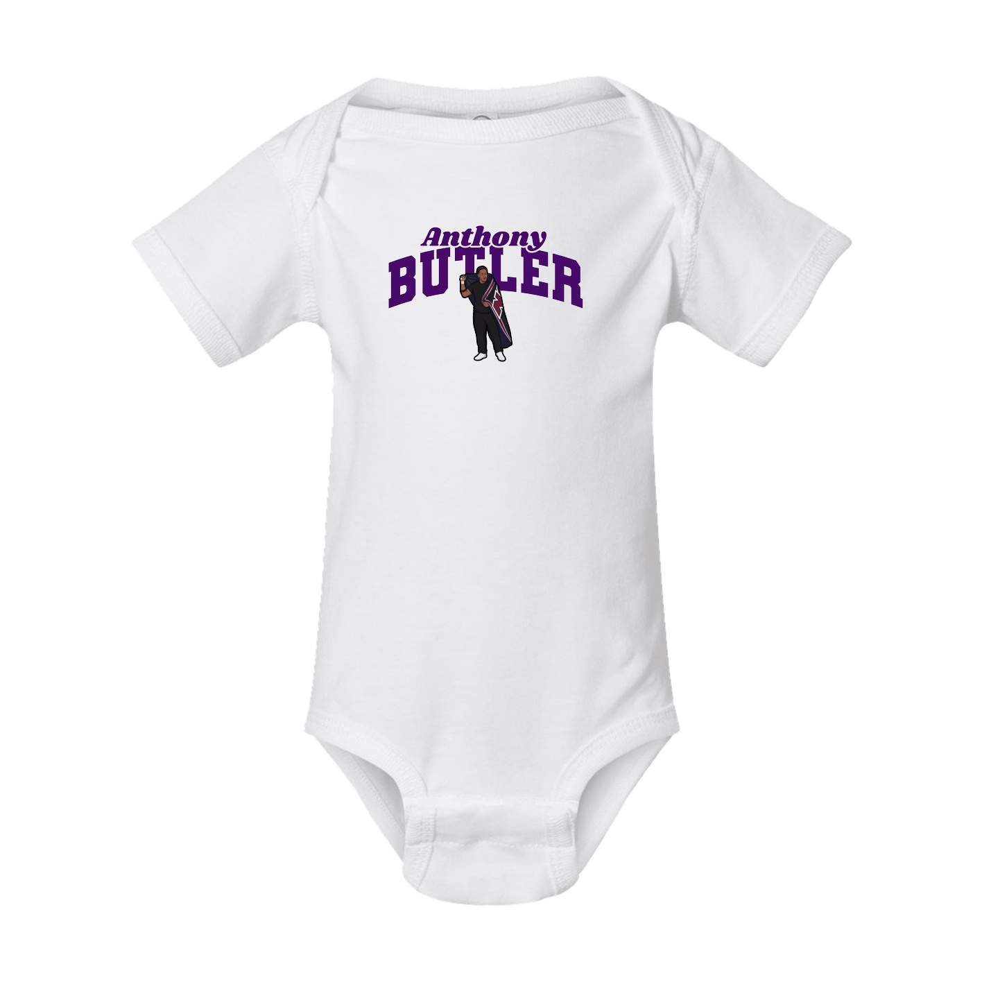 Baby Onesie — Signature Arch in White