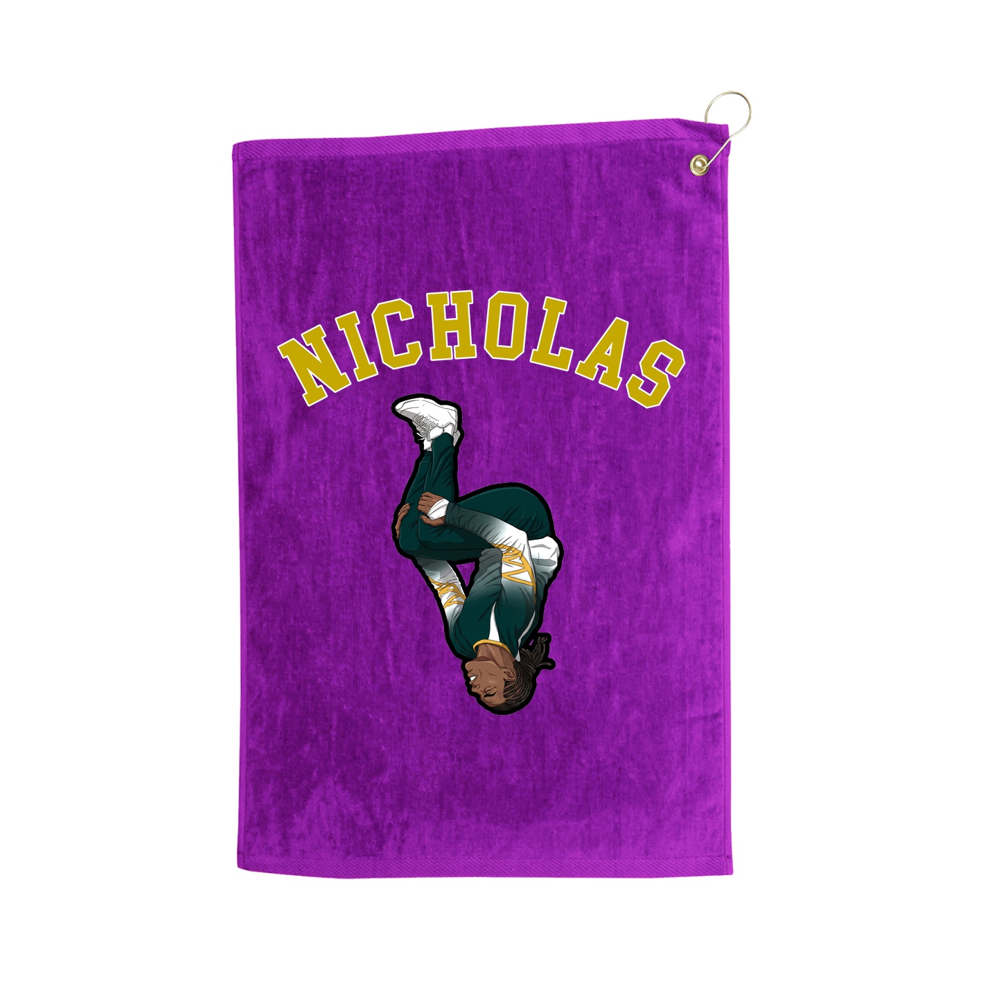 Golf Towel — Shirsey Arch in Purple