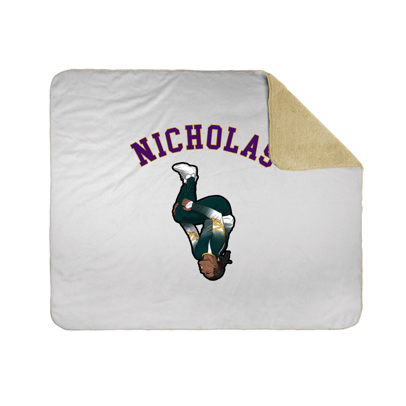 Throw Blanket — Shirsey Arch in White