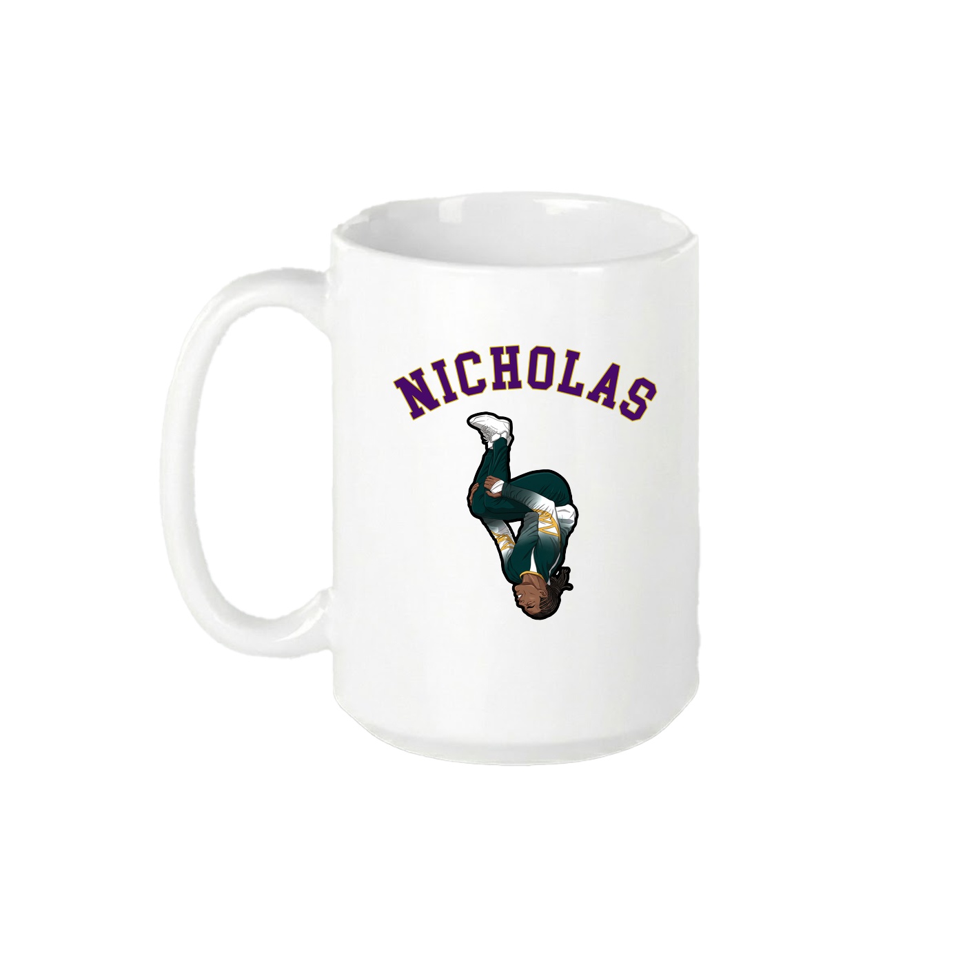 15oz Coffee Mug — Shirsey Arch in White