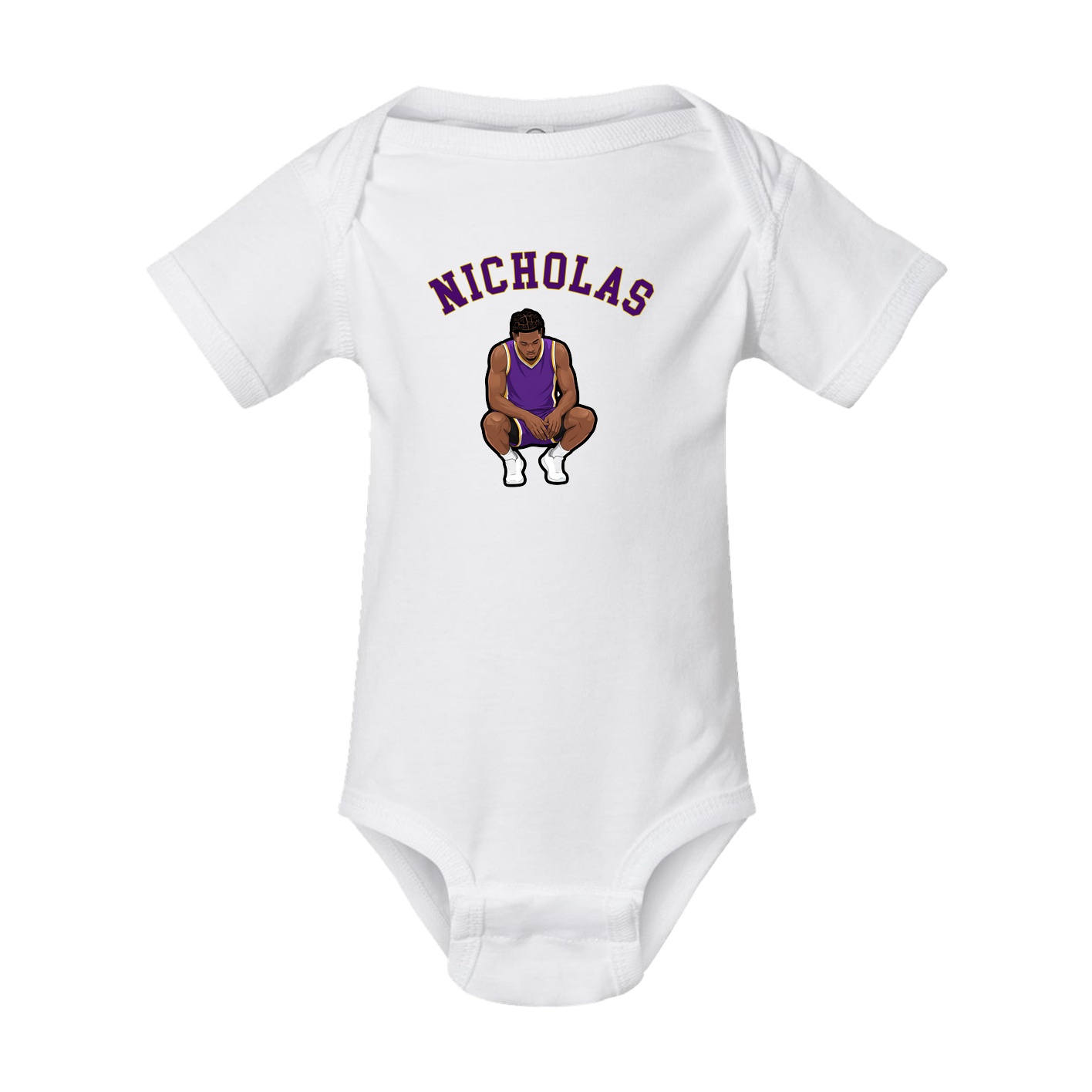 Baby Onesie — Shirsey Arch in White