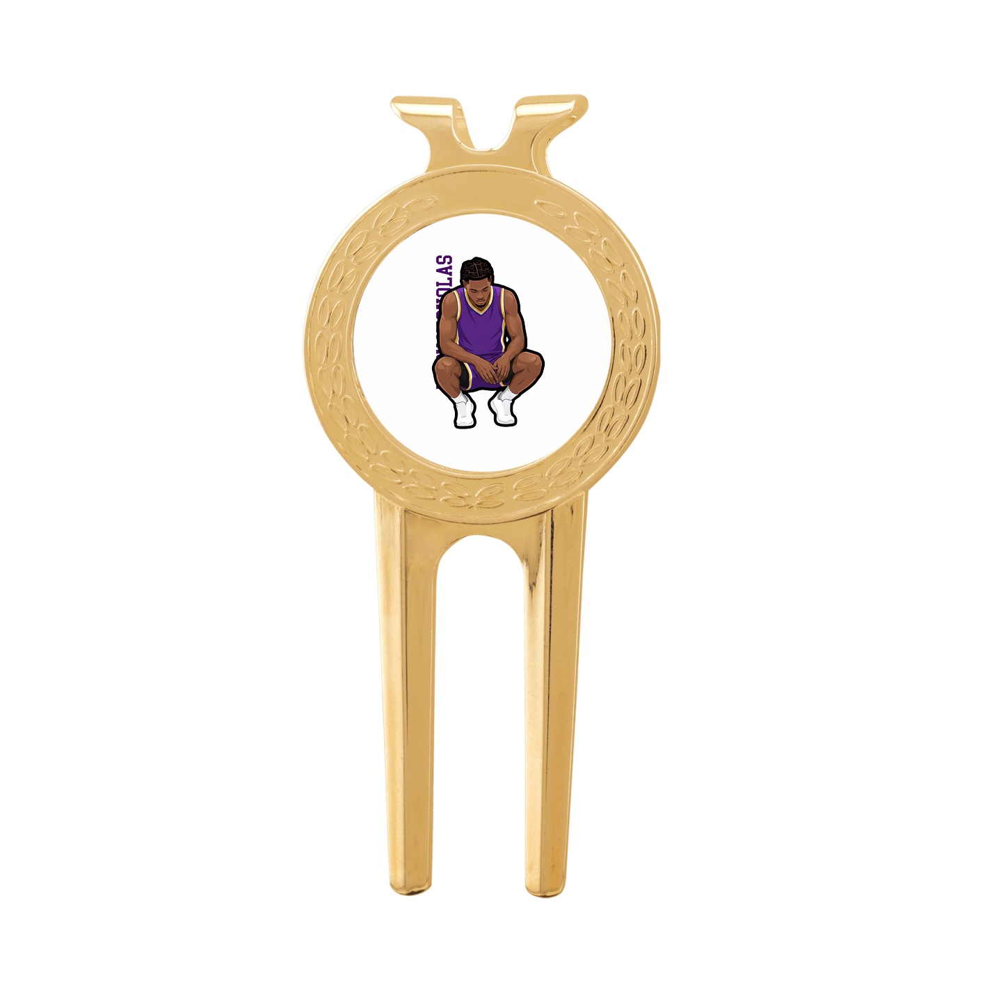 Divot Tool with Ball Marker — Name Vertical in Classic