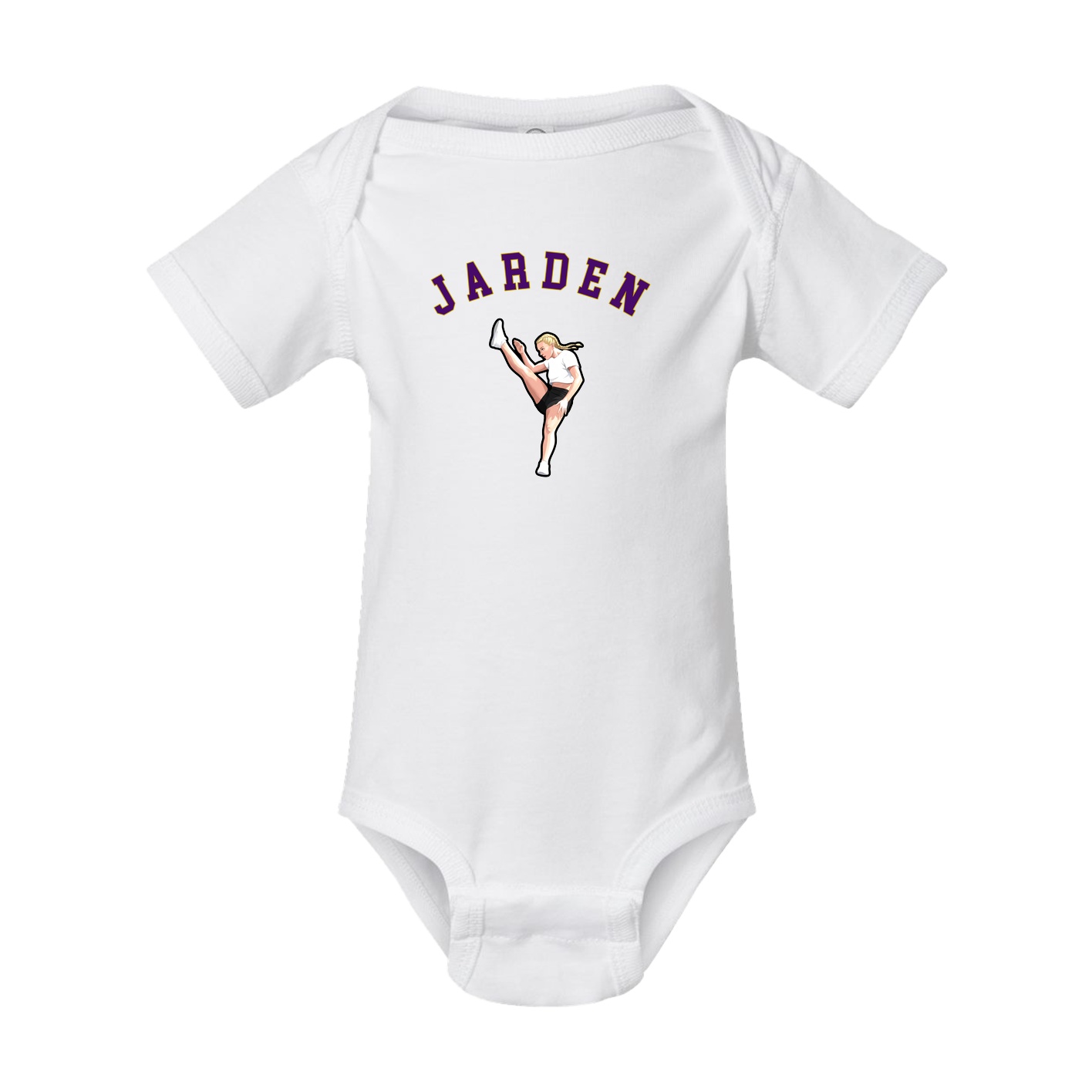 Baby Onesie — Shirsey Arch in White