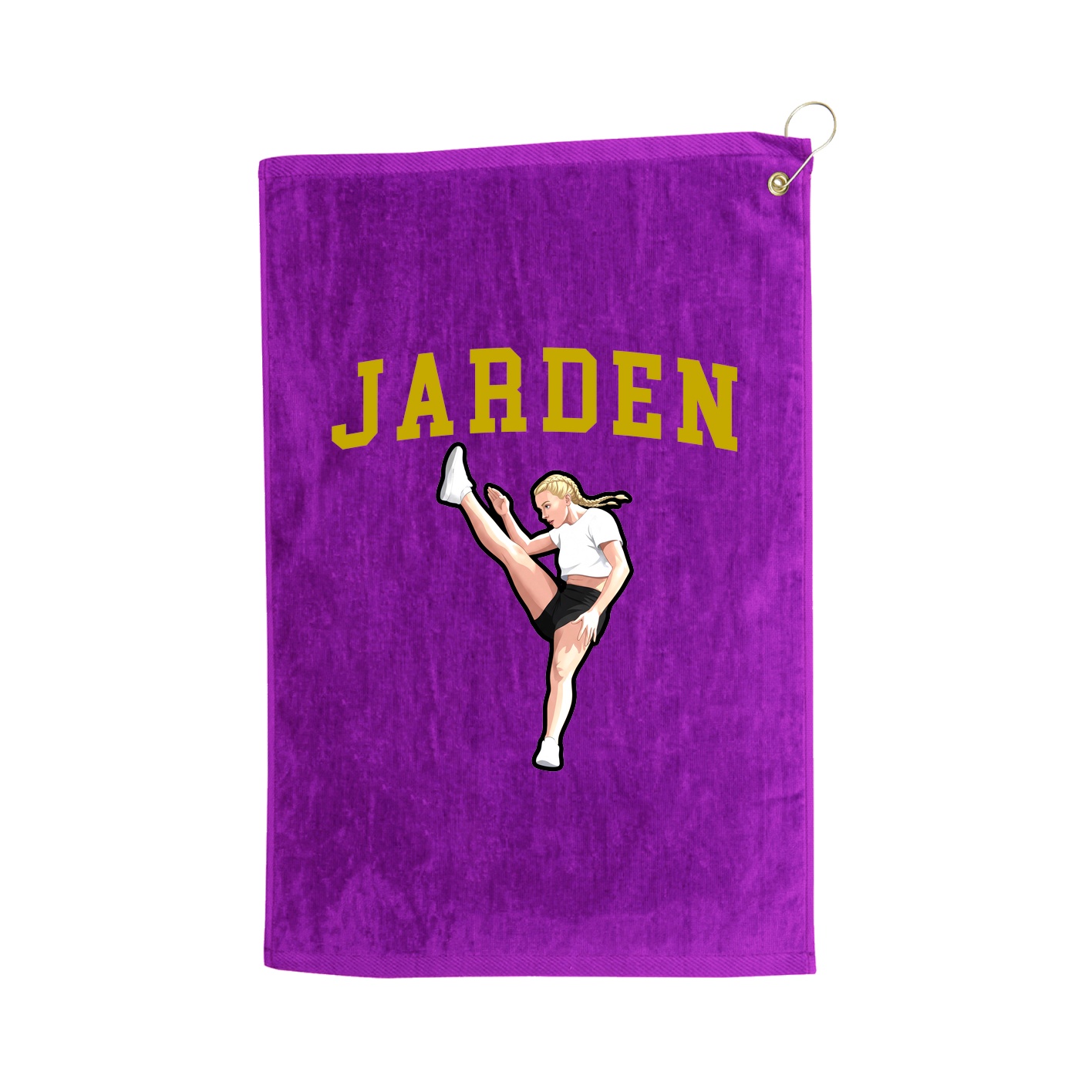 Golf Towel — Shirsey in Purple