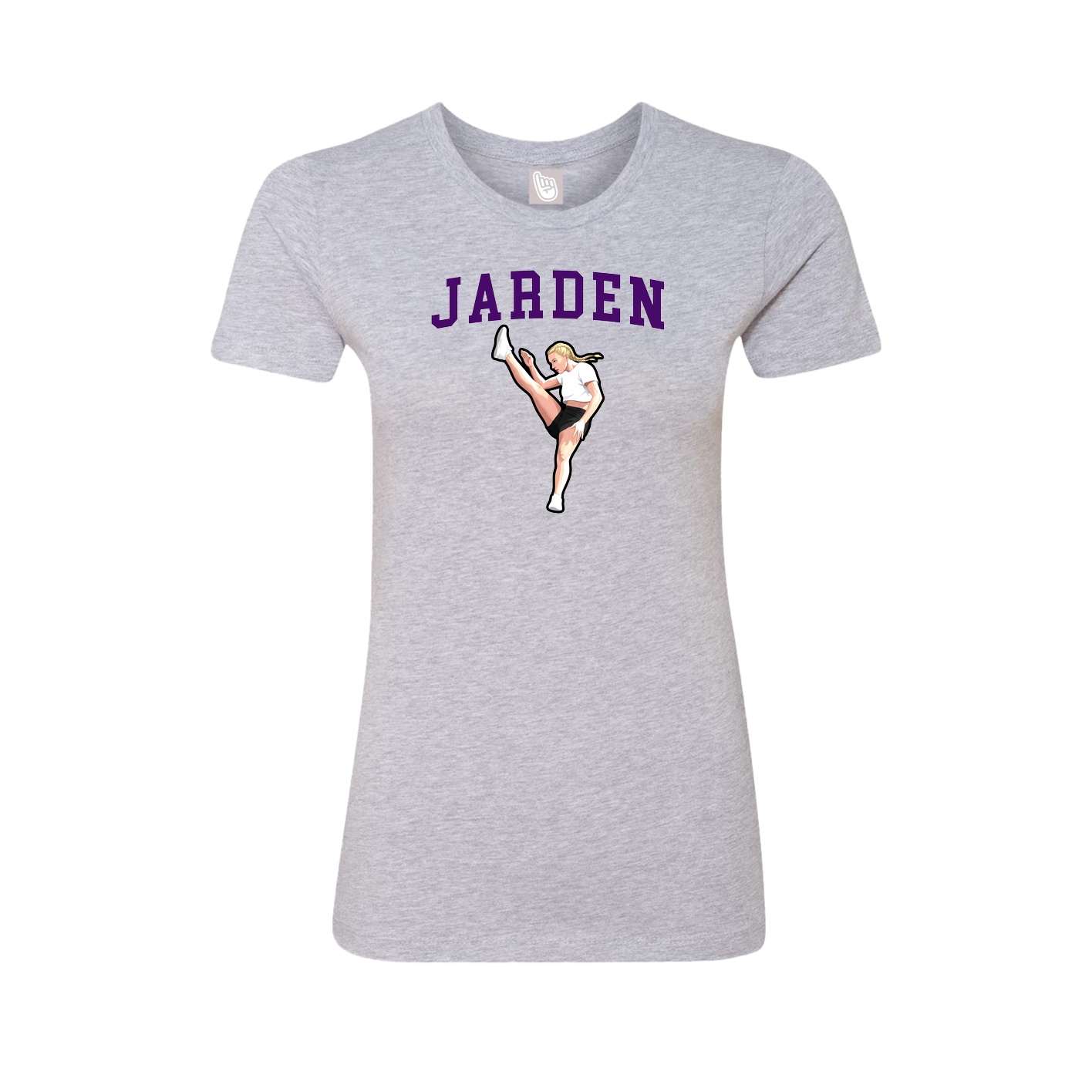 Fitted Women's Tee — Shirsey in Grey
