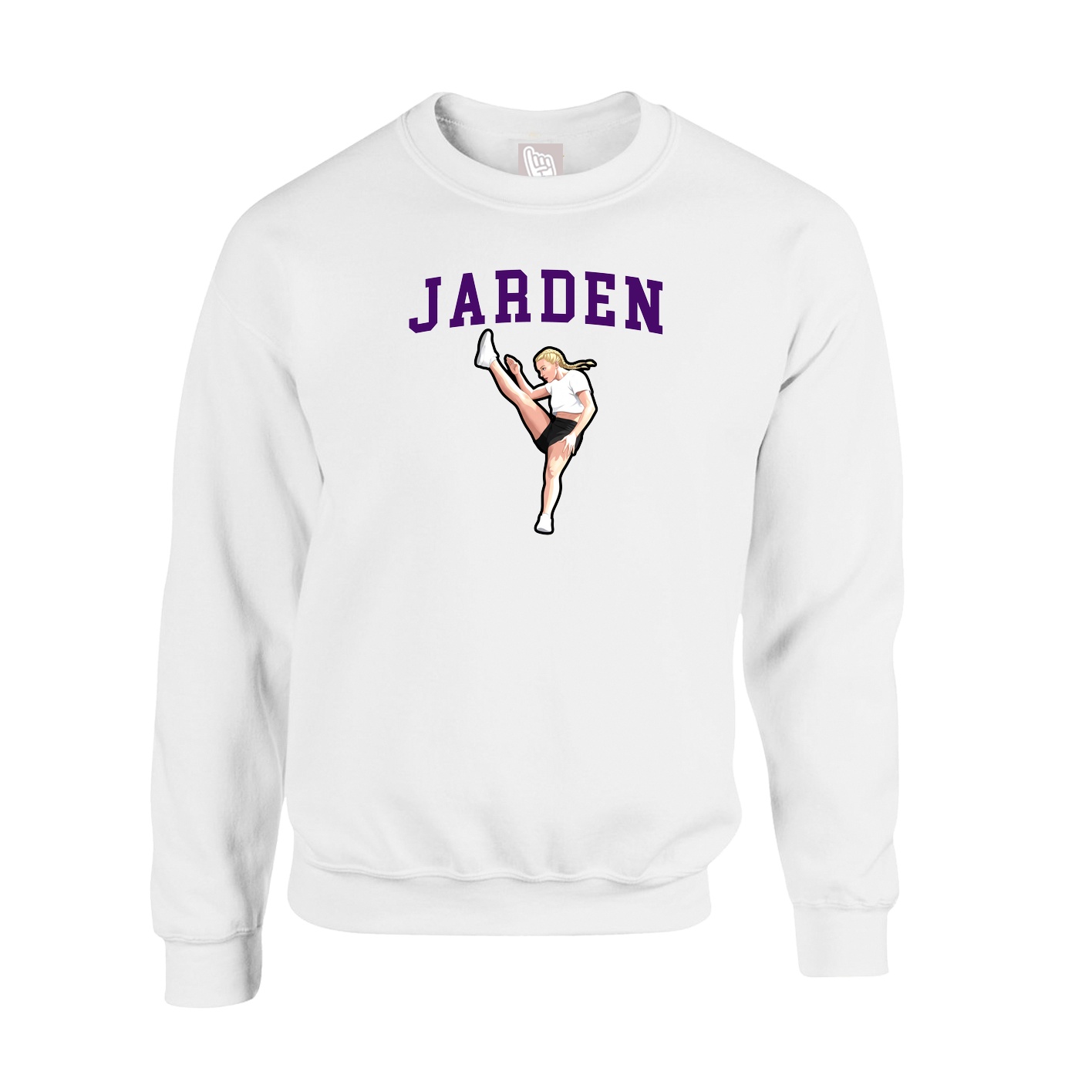 Fleece Crew — Shirsey in White